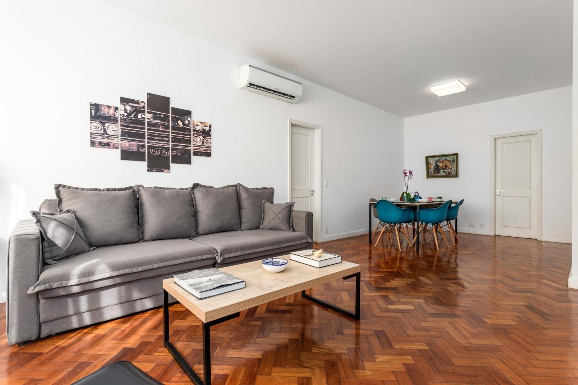 Unhotel - Charmoso Temporada Com 3 Quartos Em Copacabana Apartment