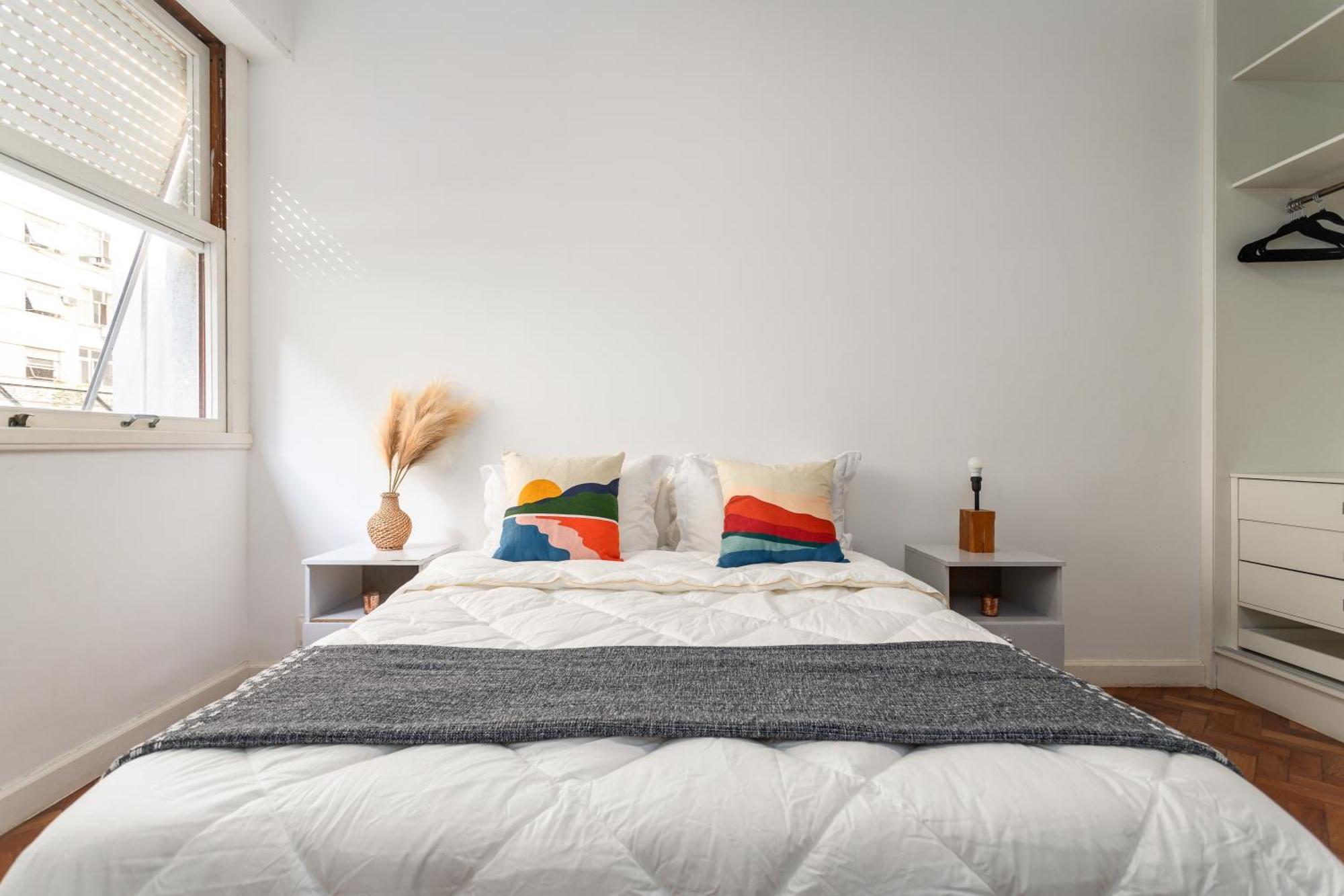 Unhotel - Charmoso Temporada Com 3 Quartos Em Copacabana Apartment *