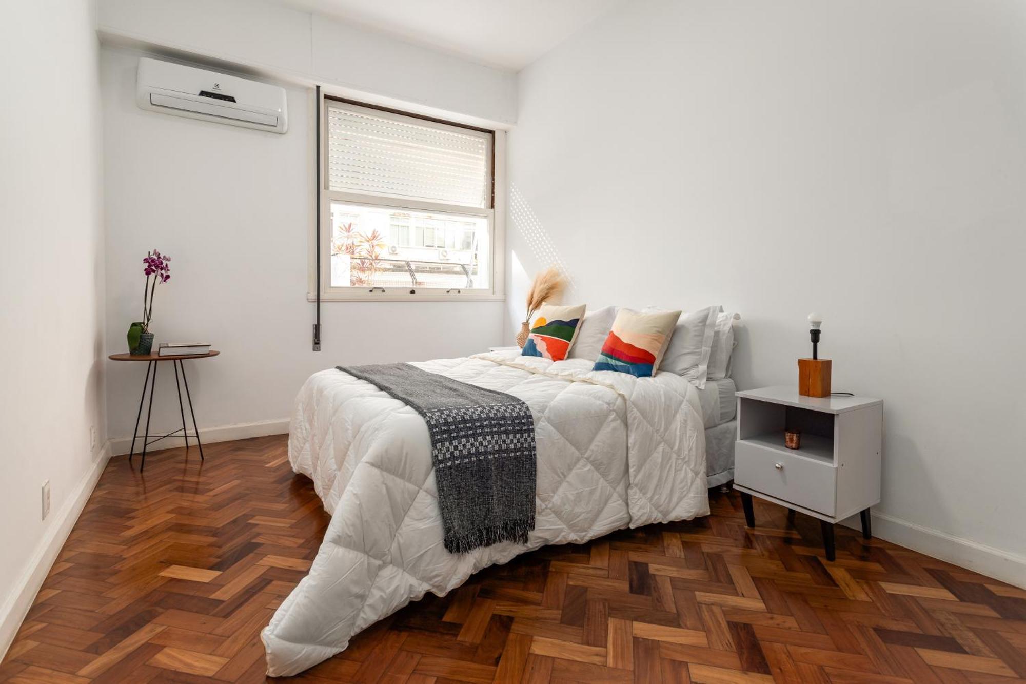Unhotel - Charmoso Temporada Com 3 Quartos Em Copacabana