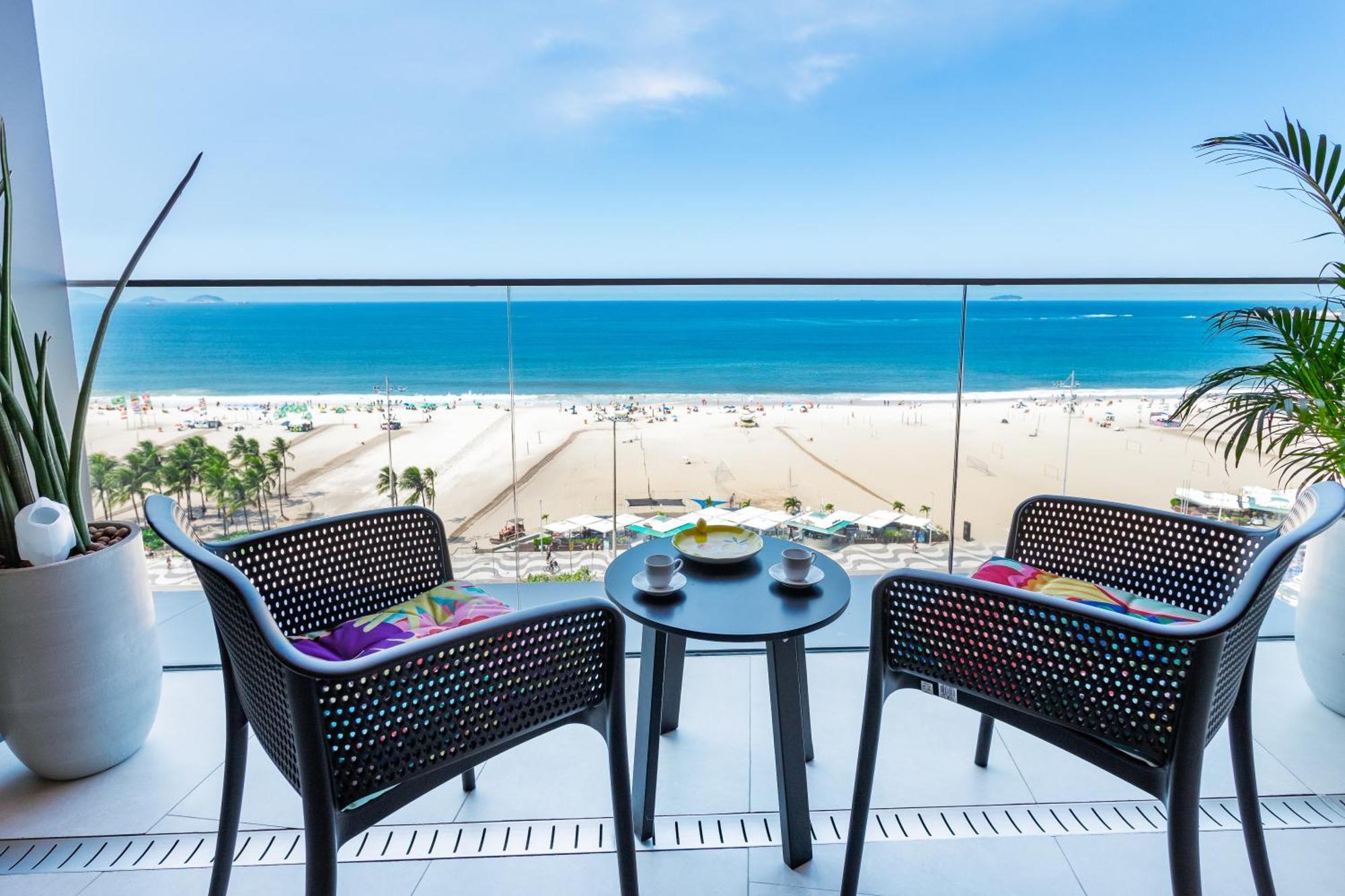 Apartamento Unhotel - Luxuosos Na Atlantica A Beira-mar, Copacabana