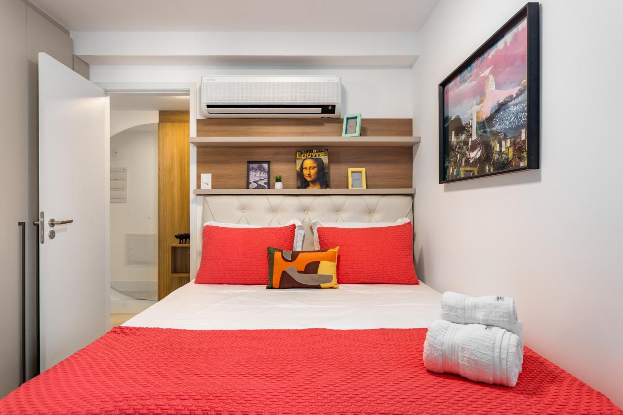 Apartamento Unhotel - Luxuosos Na Atlantica A Beira-mar, Copacabana *
