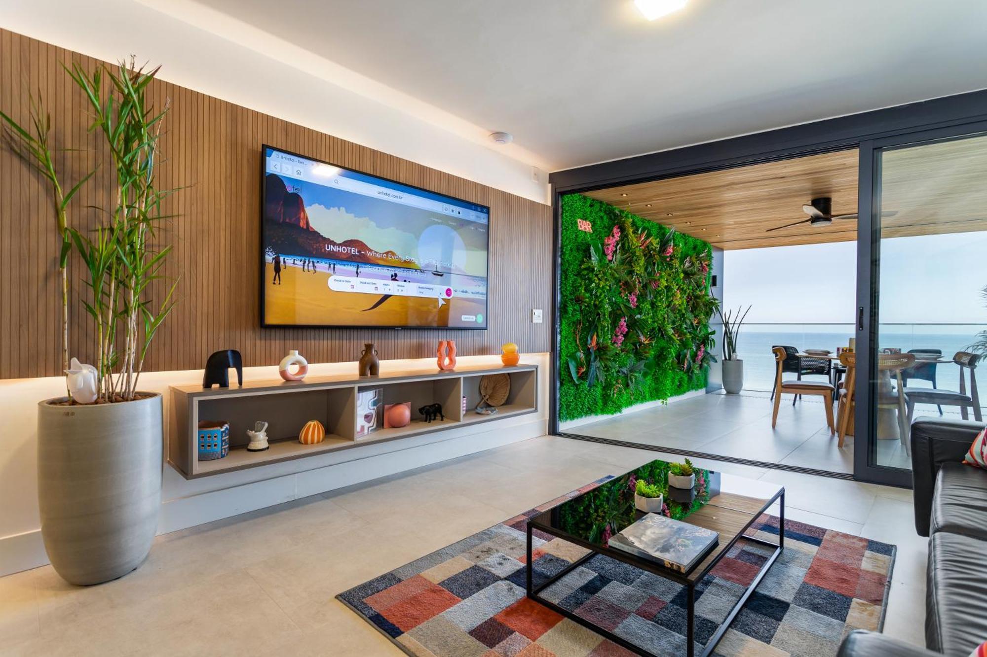 Unhotel - Luxuosos Na Atlantica A Beira-mar, Copacabana Apartamento Rio de Janeiro