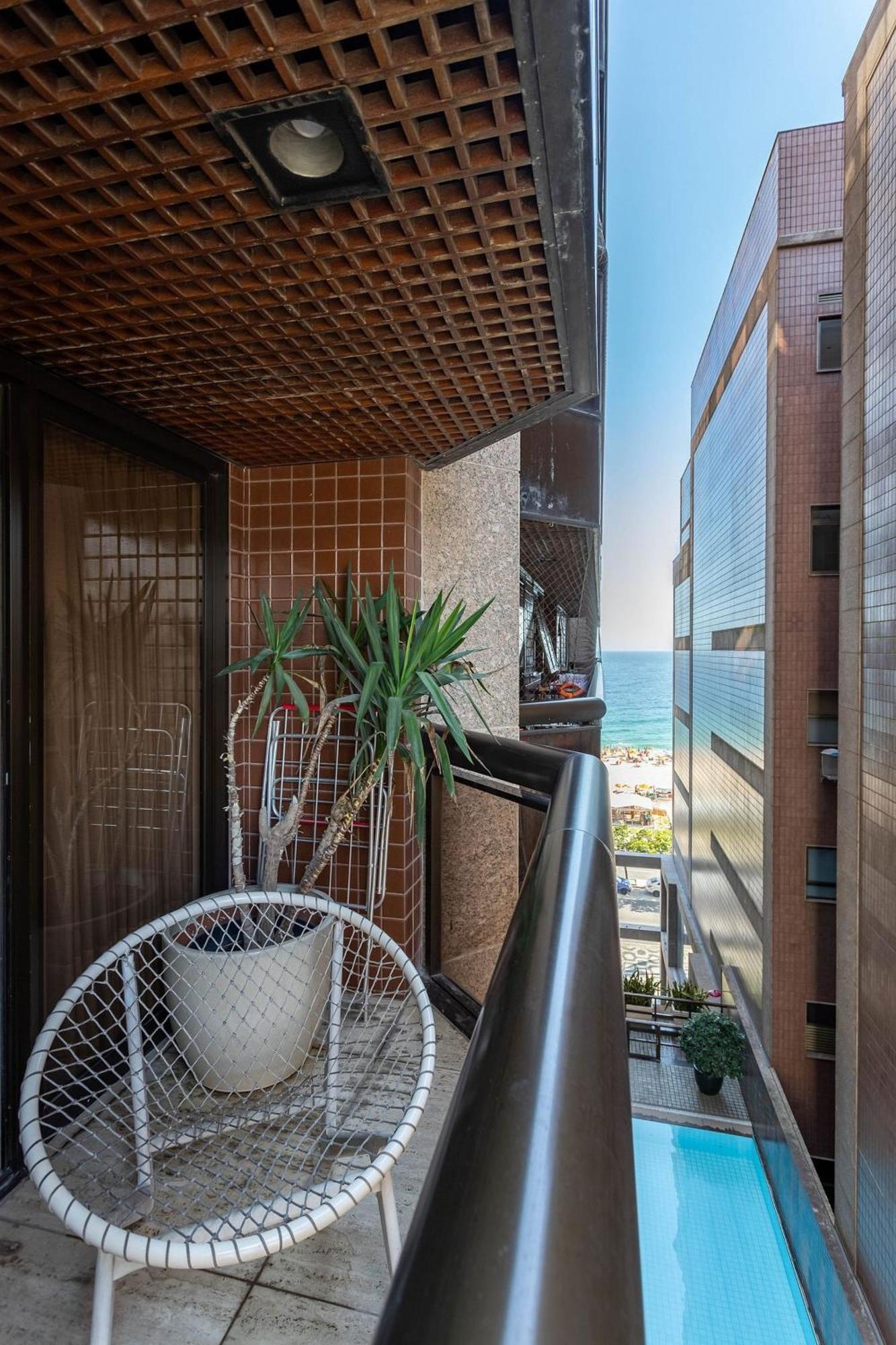 Moderno Em Prédio à Beira-mar Na De Ipanema Apartamento *