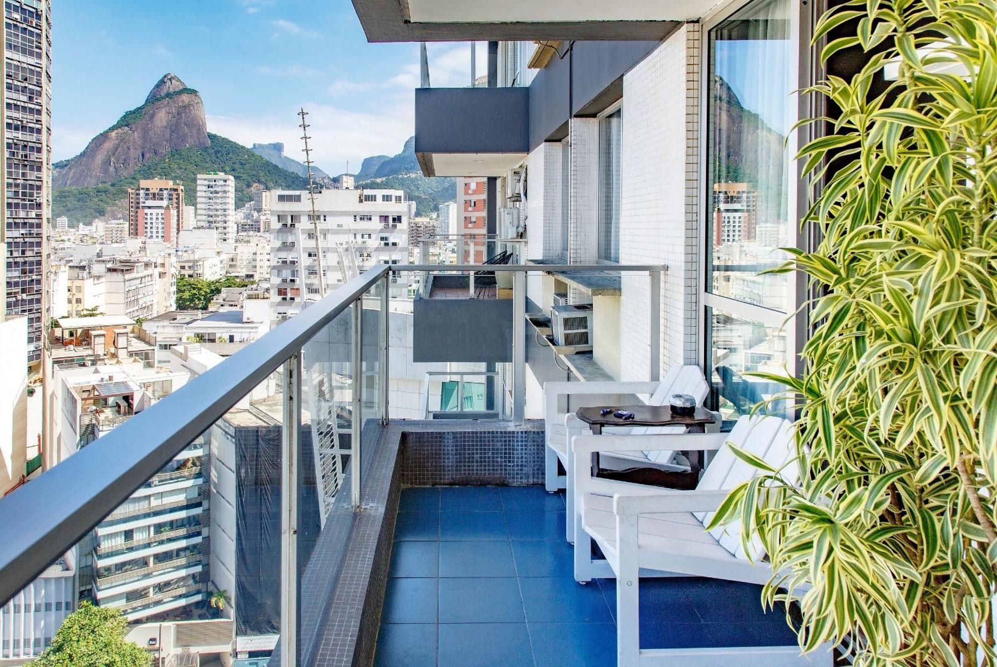 Casa de férias Leblon De 2 Quartos Com Vista Do Mar, Piscina, Sauna E Garagem