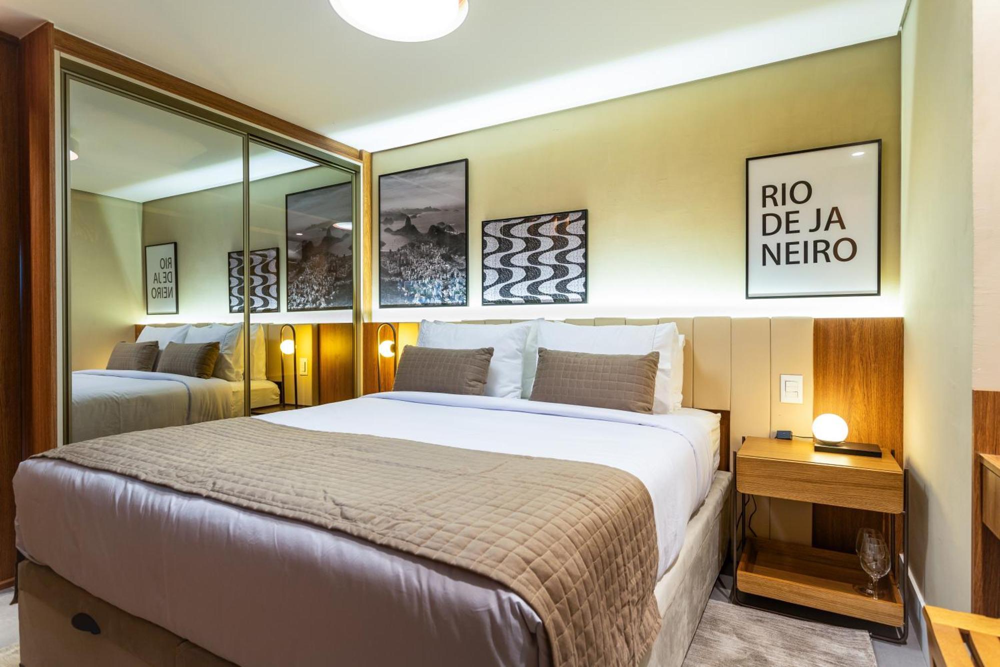 Apartamento Unhotel - Luxuosos Na Atlantica A Beira-mar, Copacabana