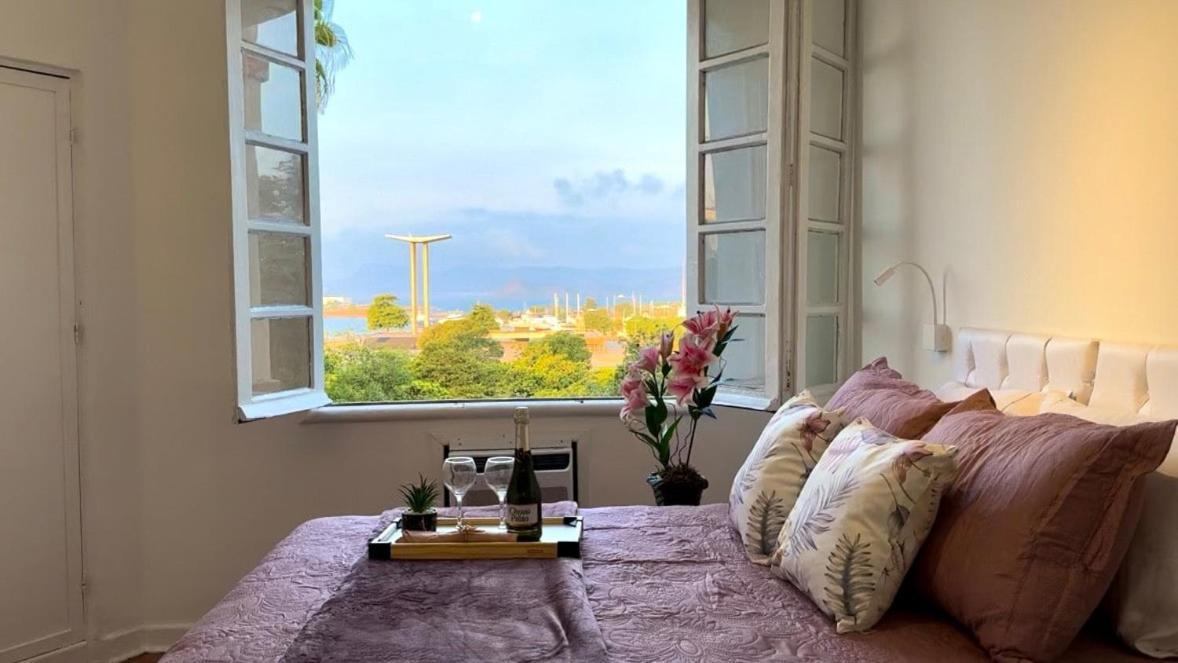 Apartamento Na Gloria Vista Mar Av A S 232 Ap601 *