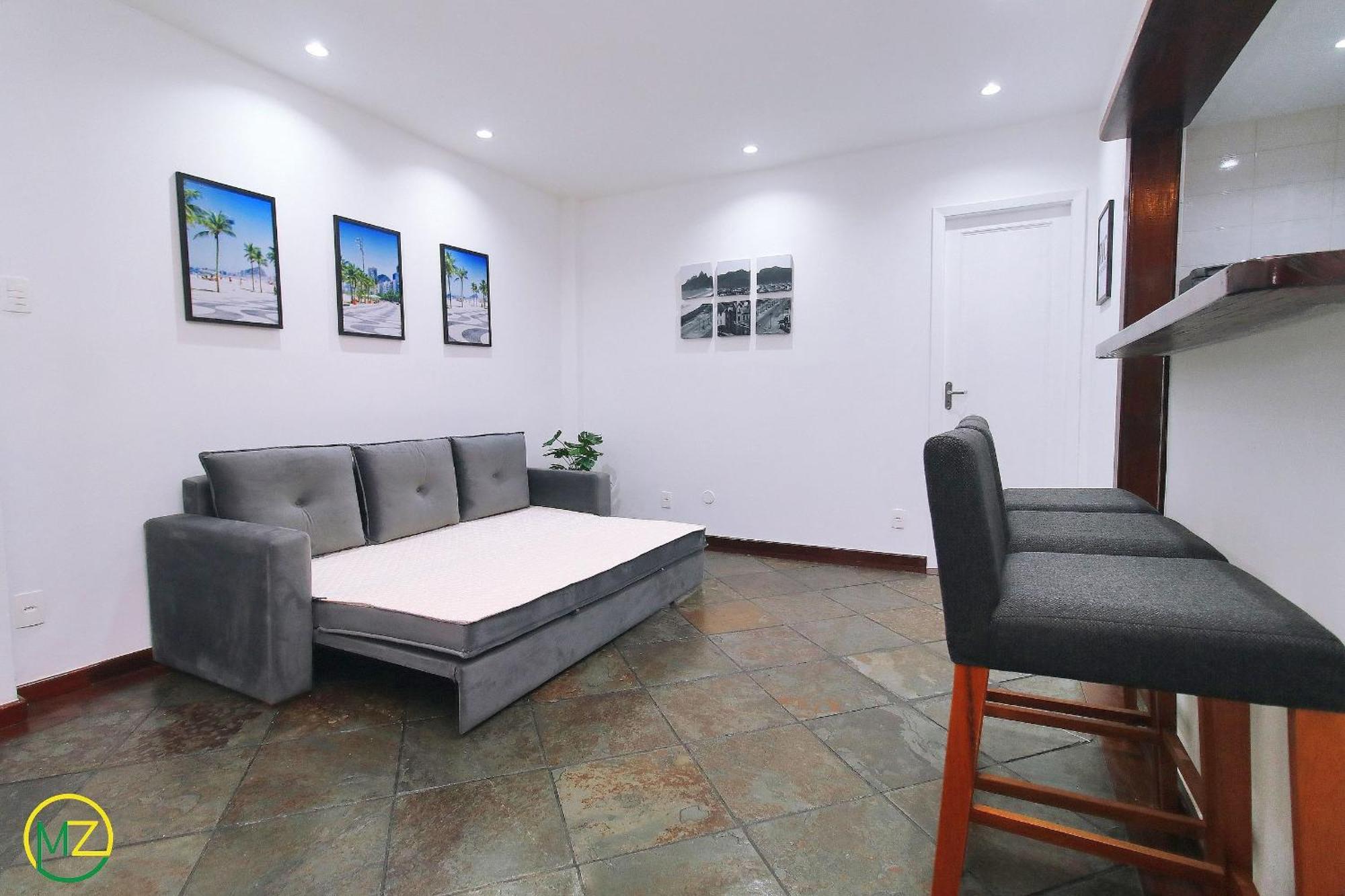 Lindo Sala E Quarto, Pe Na Areia Em Ipanema