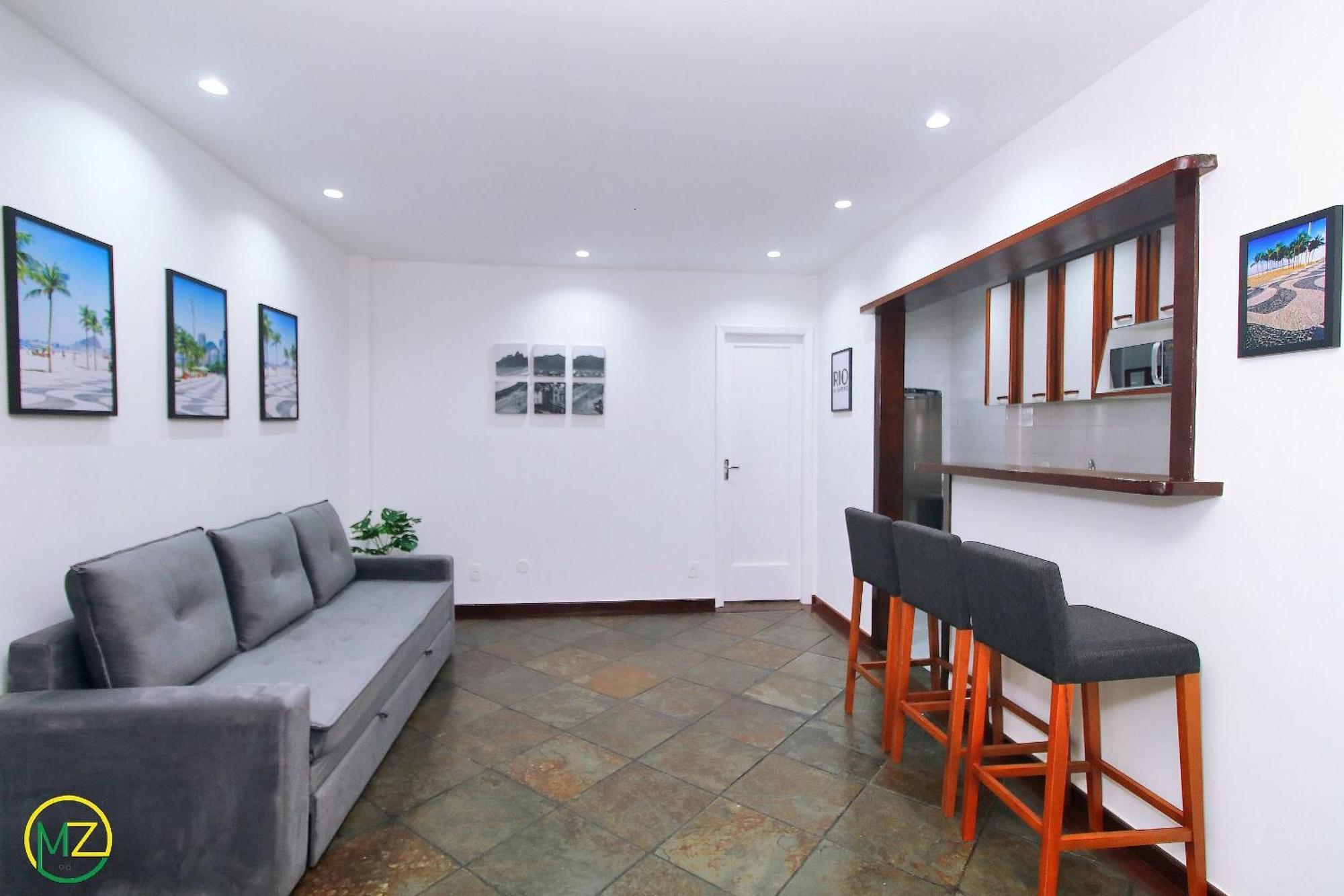Lindo Sala E Quarto, Pe Na Areia Em Ipanema Apartamento