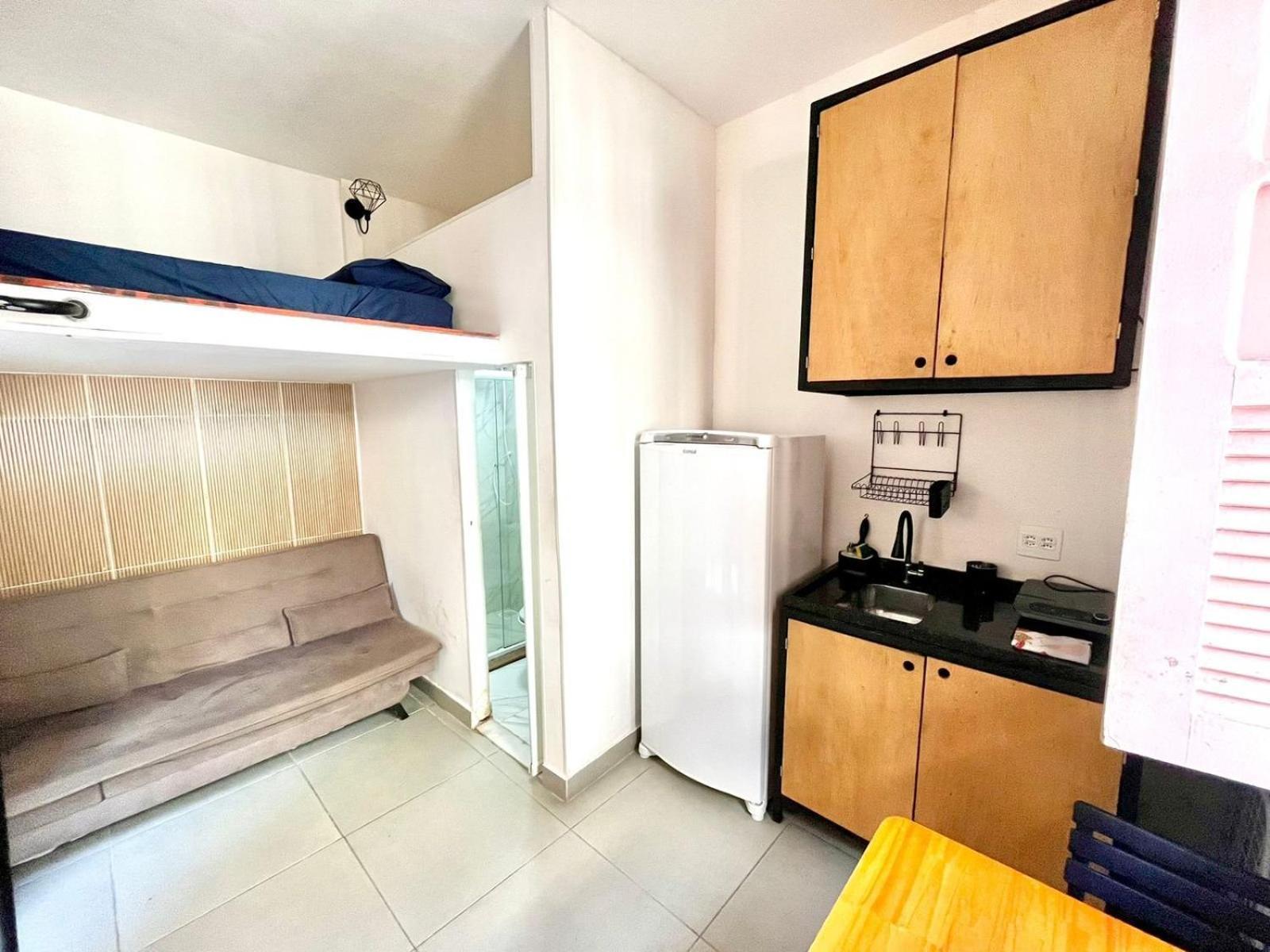 Apartment 102 Ar - Loft Compacto E Privativo 900m Praia Leme Rio de Janeiro