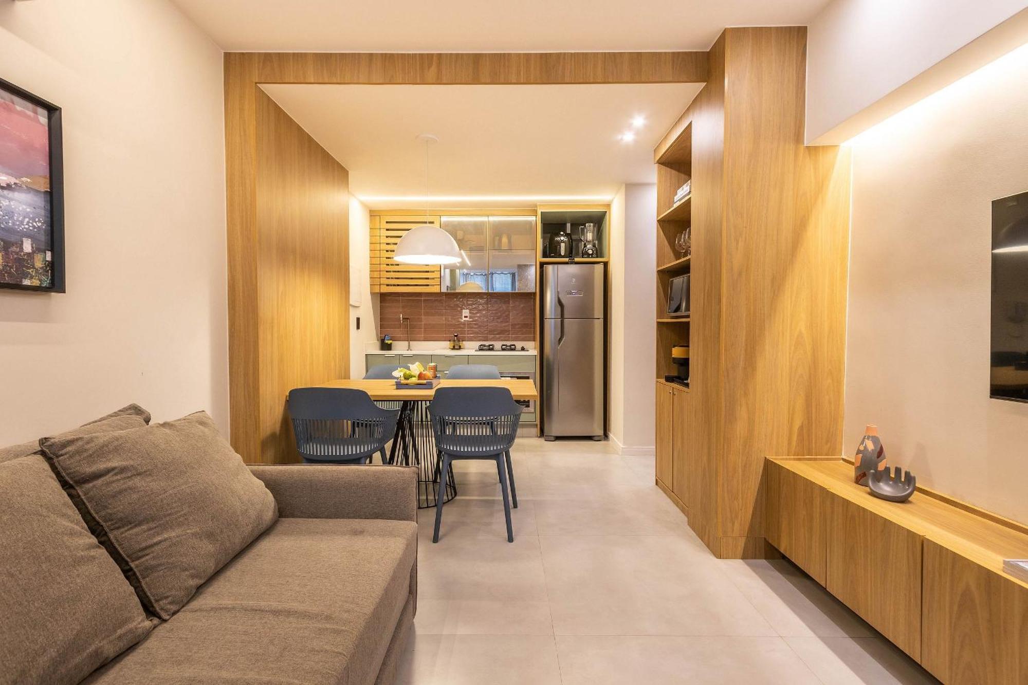 Apartamento Conforto E Vista Mar Na Quadra Da De Copa
