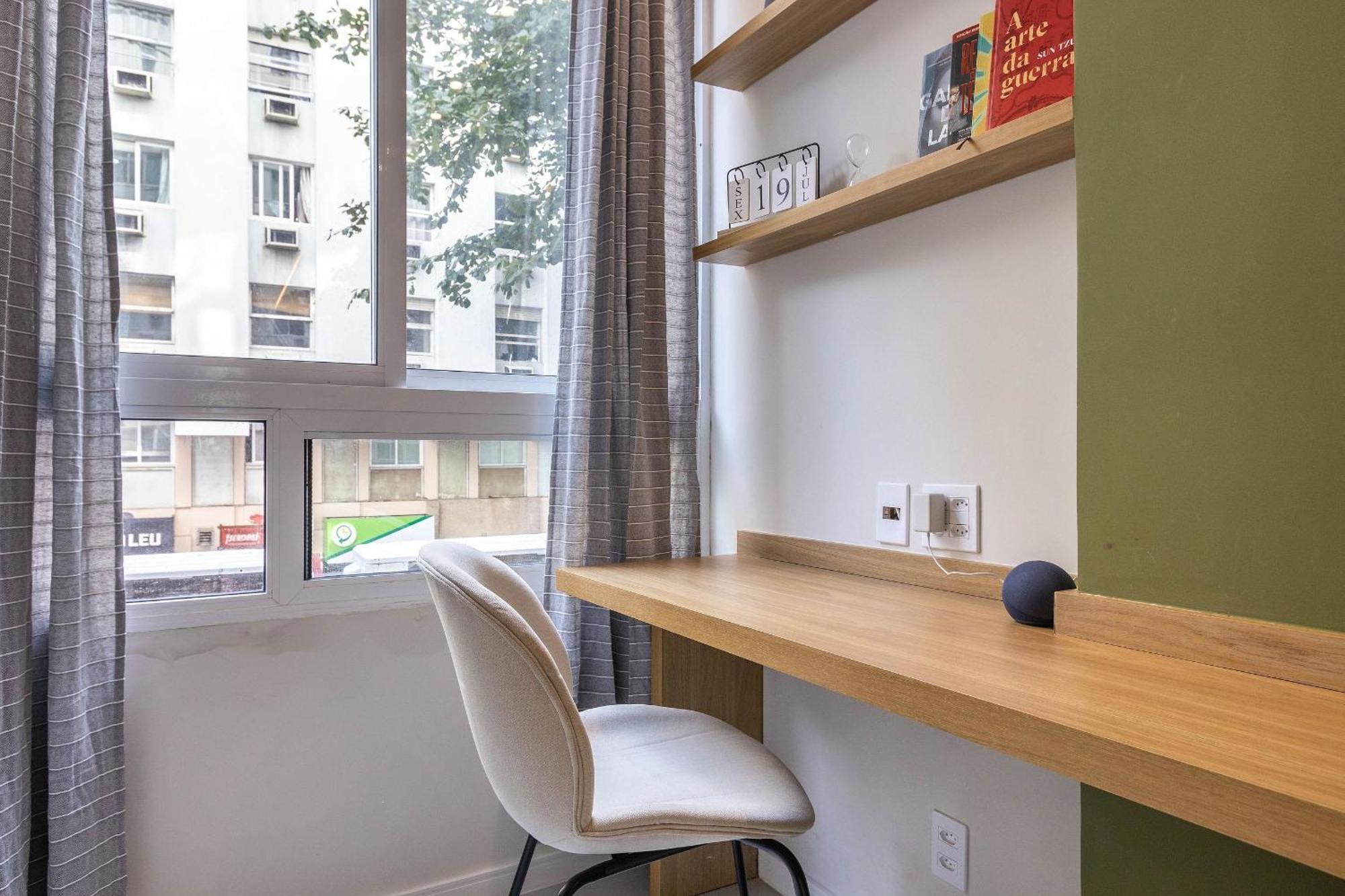 Apartamento Conforto E Vista Mar Na Quadra Da De Copa