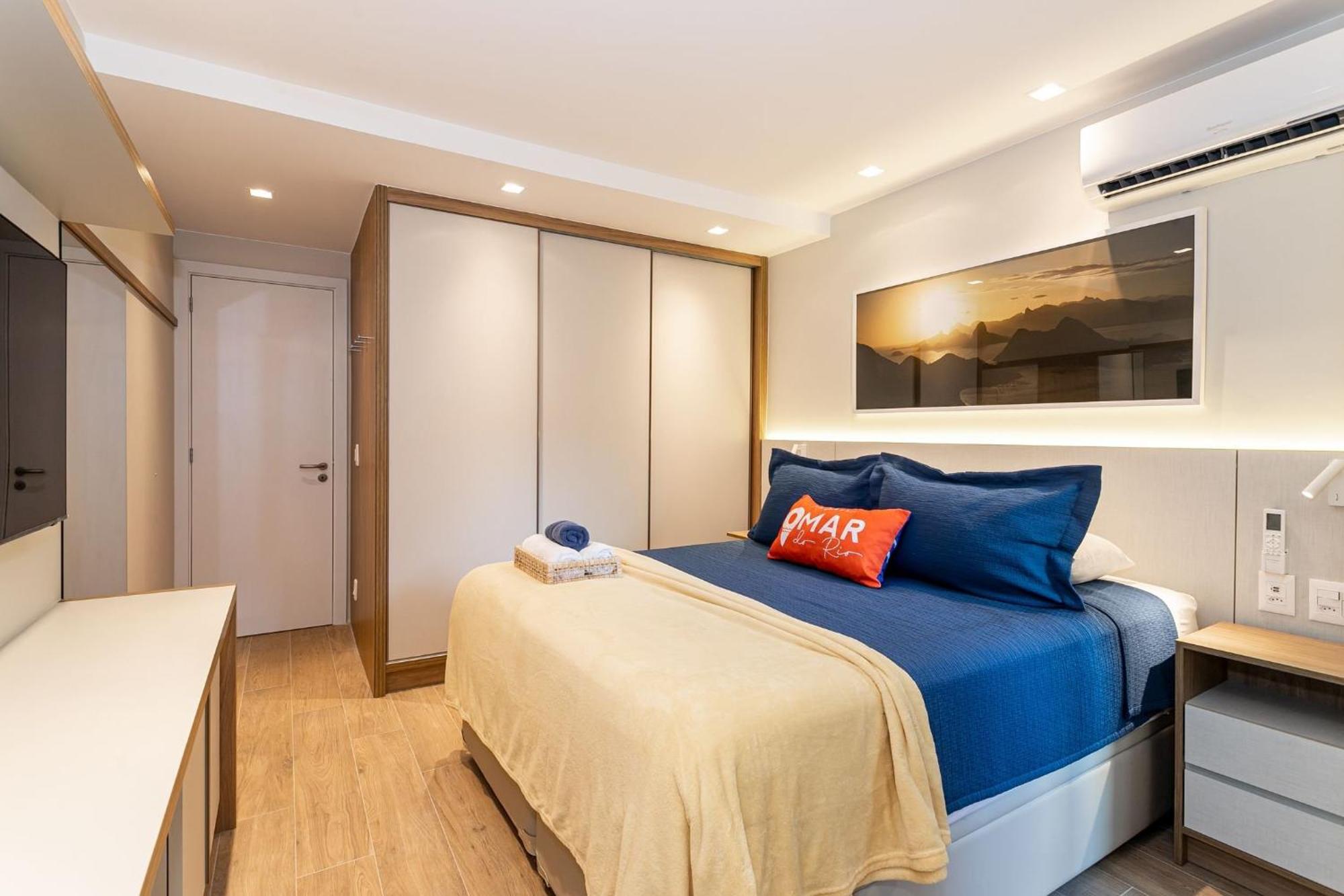 Quarto&sala A 170m Da De Ipanema | Fa 49/302 Apartamento