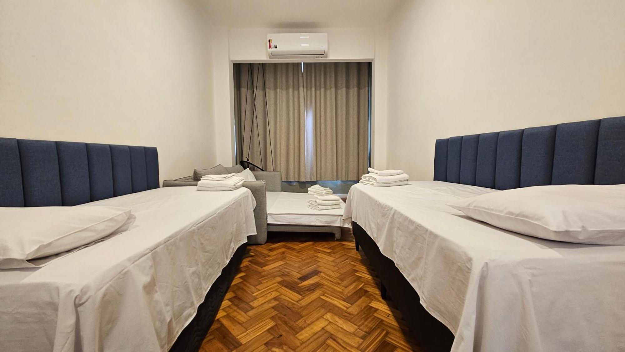 Apartamento Climatizado A 450m Da Copacabana Rio de Janeiro