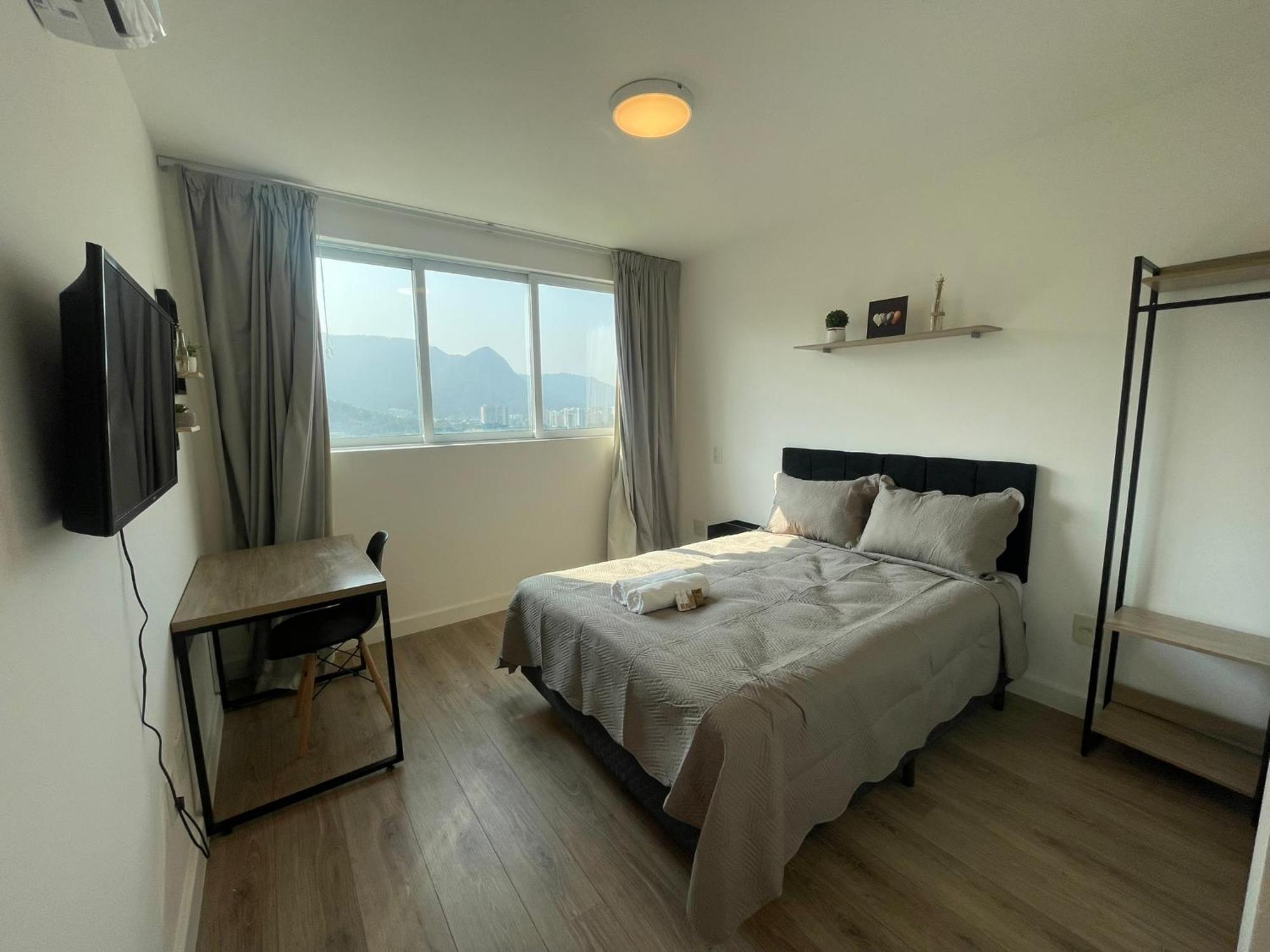 Loft Barra Da Tijuca - Ilha Pura - Rock In Rio, Riocentro Aparthotel *