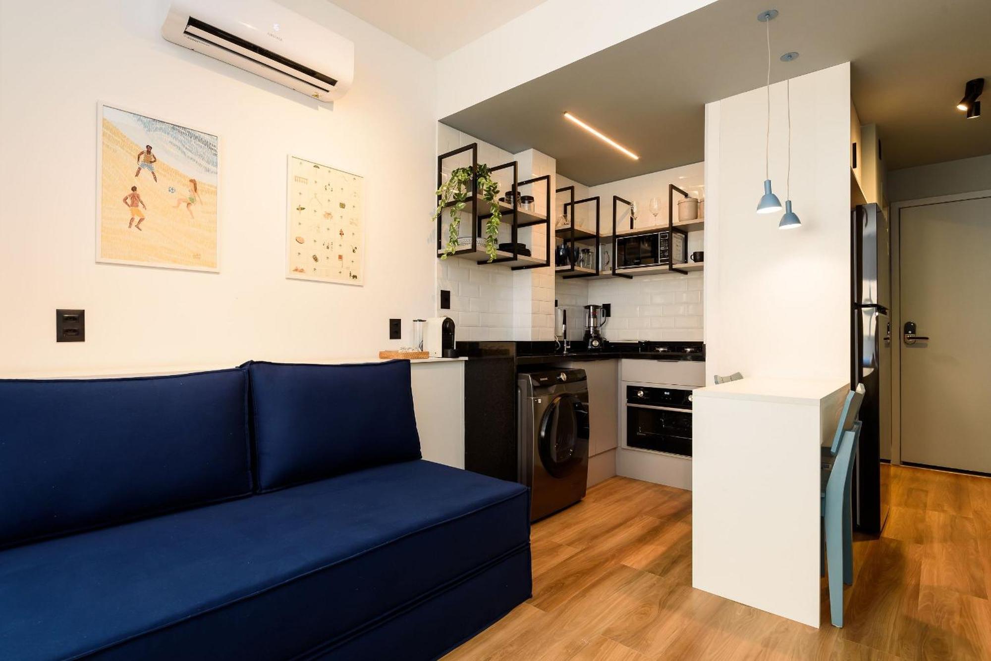 Apartamento Estudio Elegante No Alto Leblon | Tmc 541/408