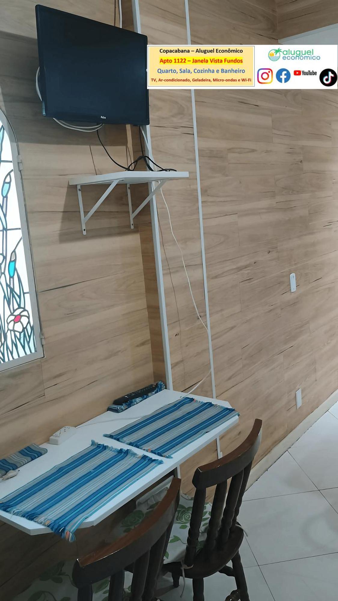 Copacabana - Apto 1122 - Aluguel Economico Apartamento *