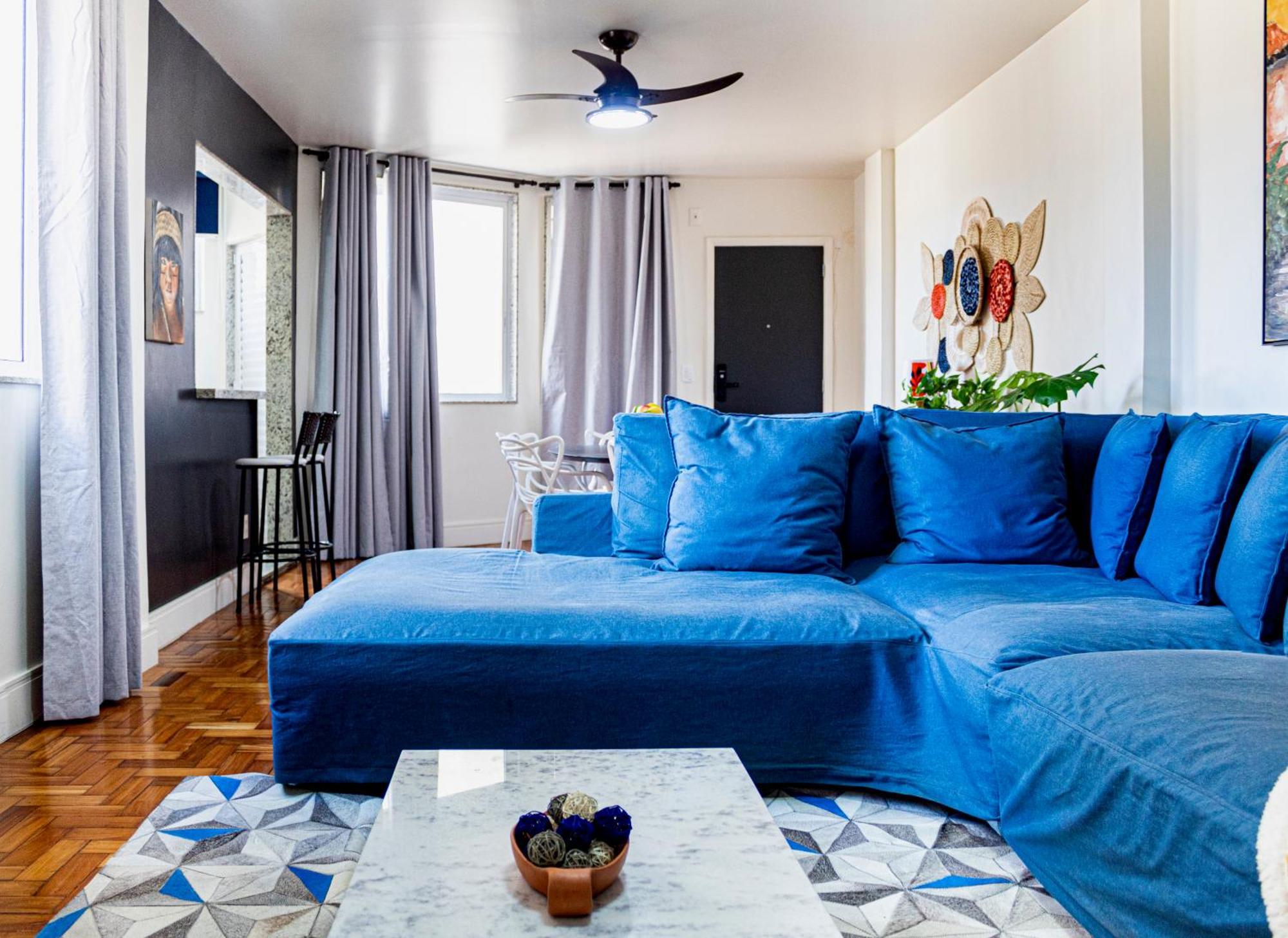 Apartamento 03 Quartos , Todo Reformado, No Posto 6 De Copacabana Enorme, 6 Camas, Ao Lado De Arpoador E Ipanema , Climatizado , Wifi E 3 Smart Tv, Pauloangerami Rp144 *