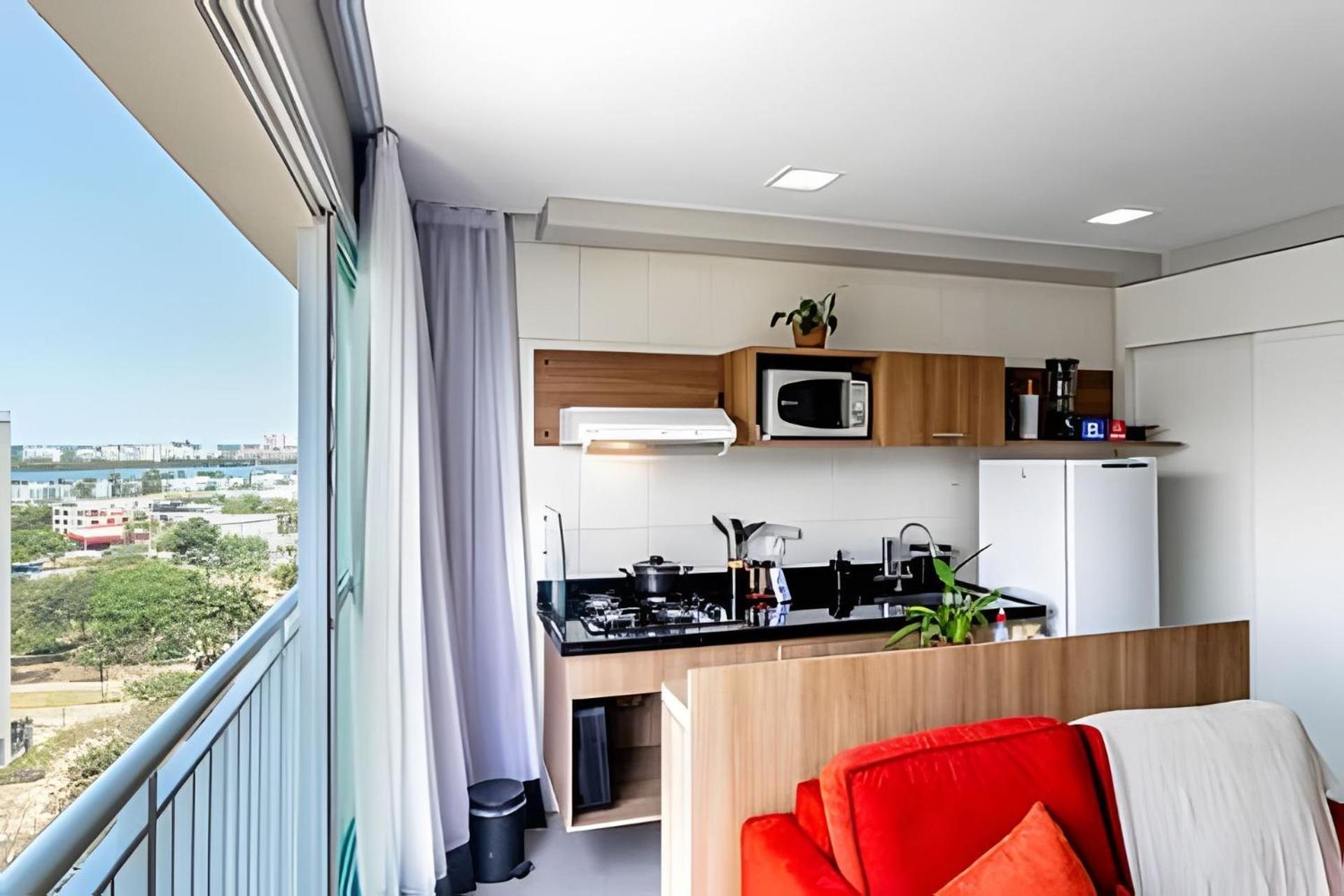Flat Barra Olimpica Conforto Boutique-wifi 500mb Apartment *