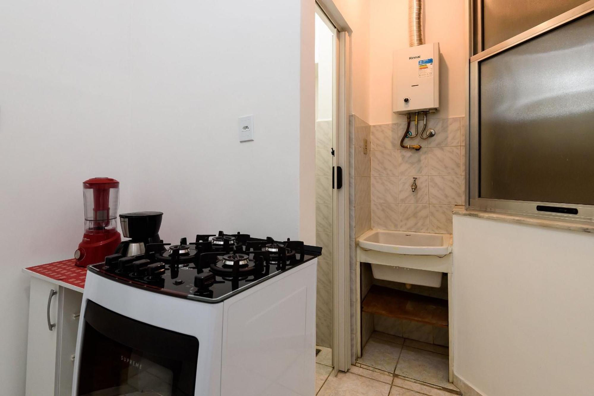 Apartamento Omar Do Rio - Vp318/404: Qto E Sala., Smart Tv, Internet 250mbps, A 300m Da De Ipanema E A 110m Do Metrô Nossa Senhora Da Paz Rio de Janeiro