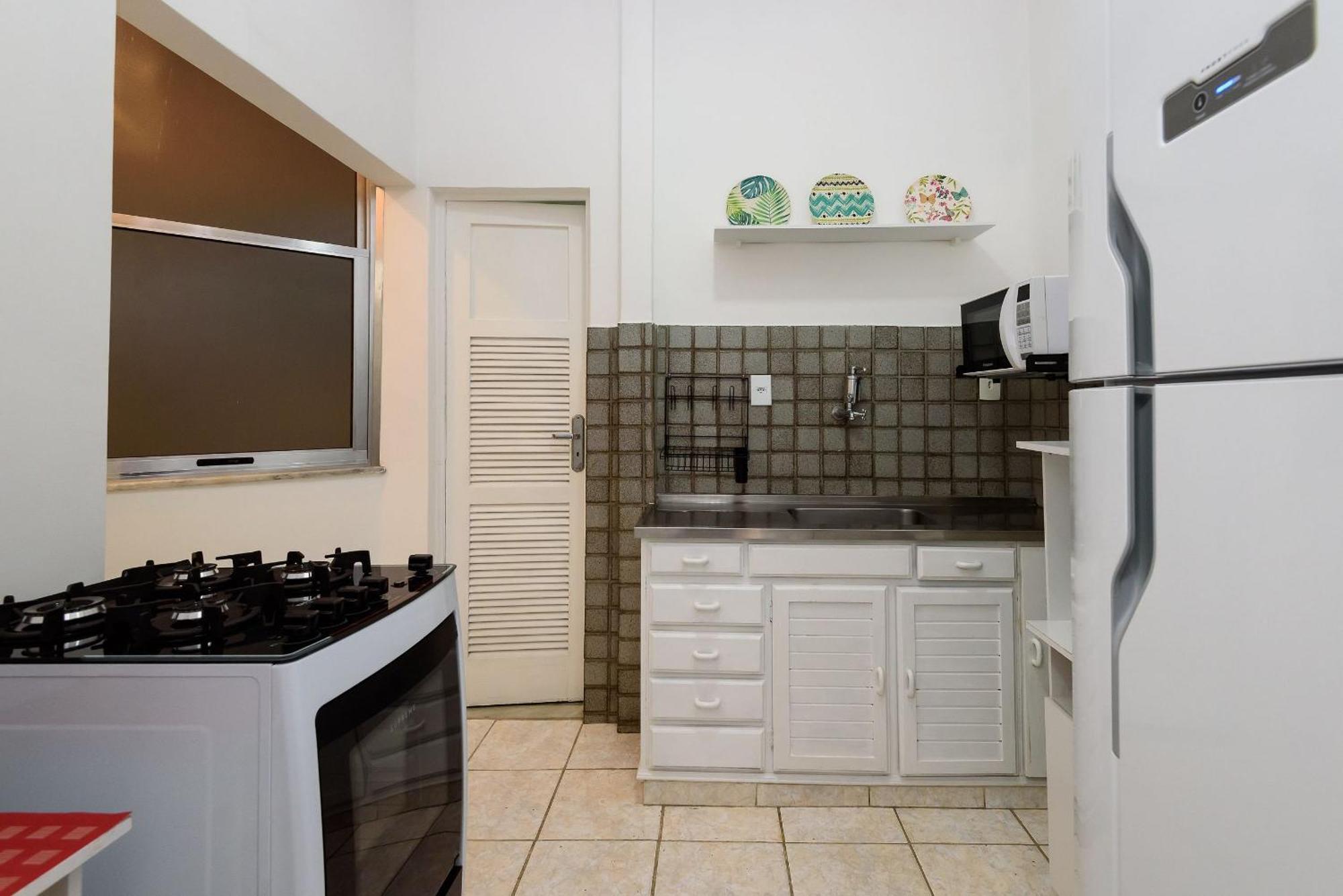 Apartamento Omar Do Rio - Vp318/404: Qto E Sala., Smart Tv, Internet 250mbps, A 300m Da De Ipanema E A 110m Do Metrô Nossa Senhora Da Paz Rio de Janeiro