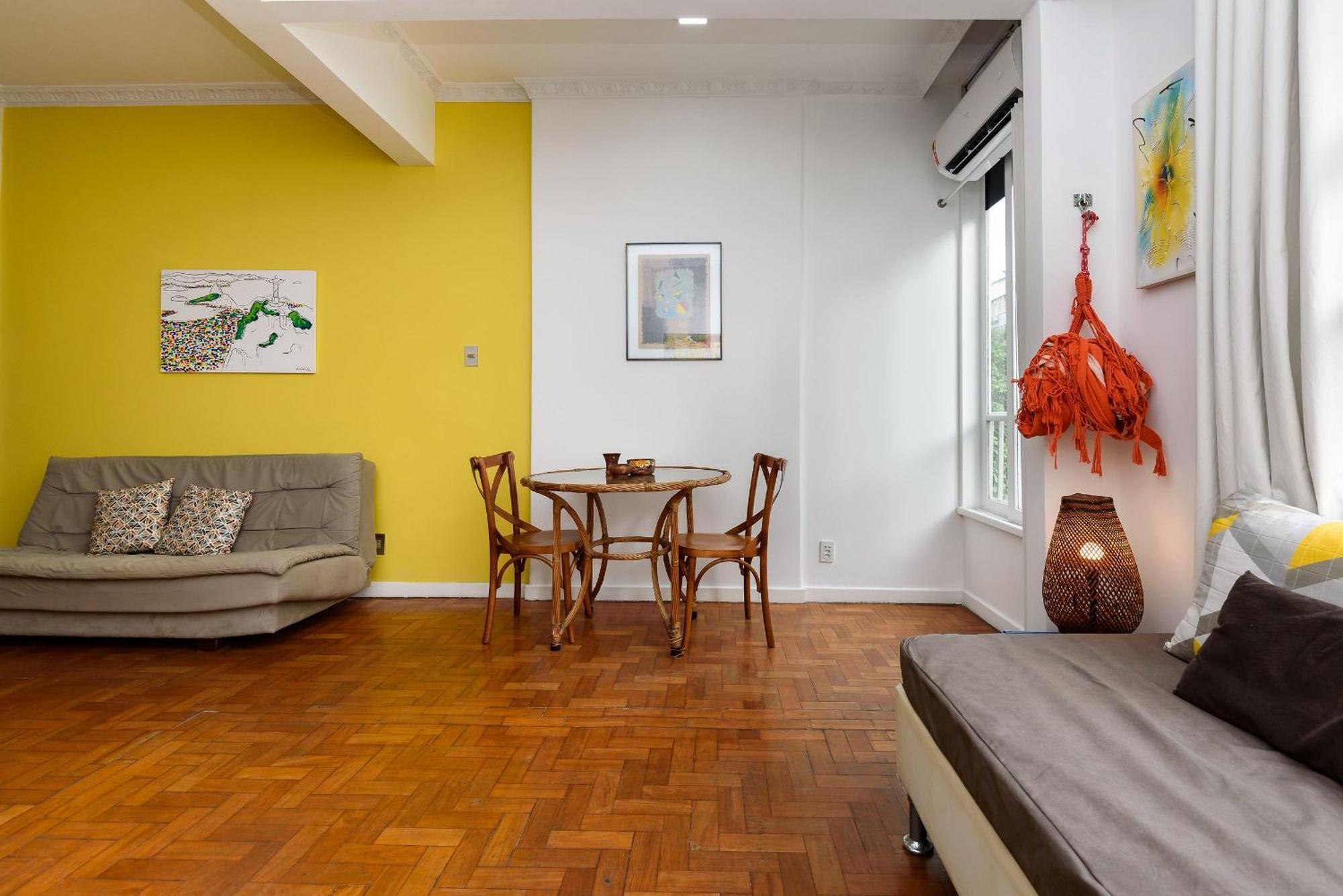 Apartamento Omar Do Rio - Vp318/404: Qto E Sala., Smart Tv, Internet 250mbps, A 300m Da De Ipanema E A 110m Do Metrô Nossa Senhora Da Paz