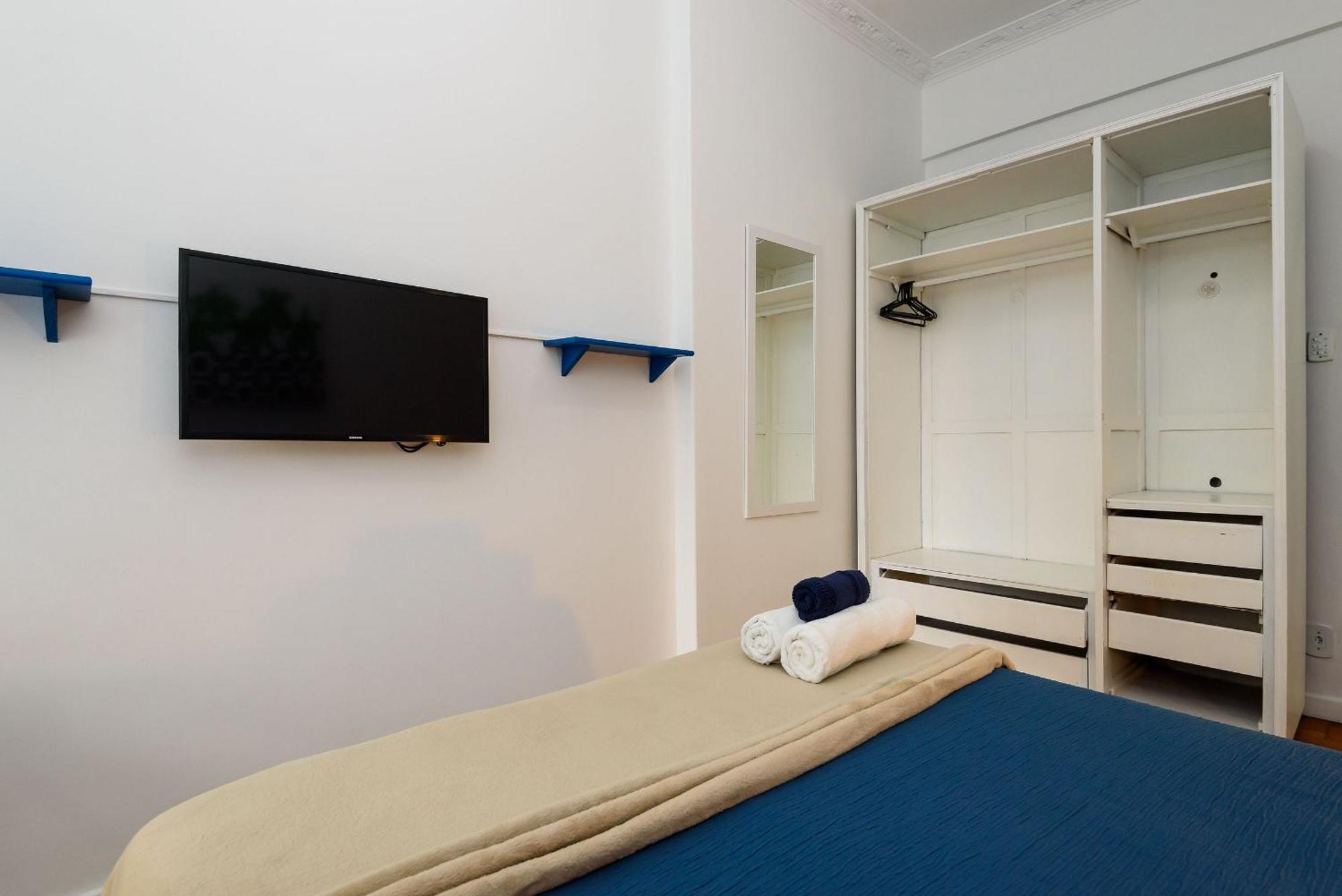 Apartamento Omar Do Rio - Vp318/404: Qto E Sala., Smart Tv, Internet 250mbps, A 300m Da De Ipanema E A 110m Do Metrô Nossa Senhora Da Paz Rio de Janeiro