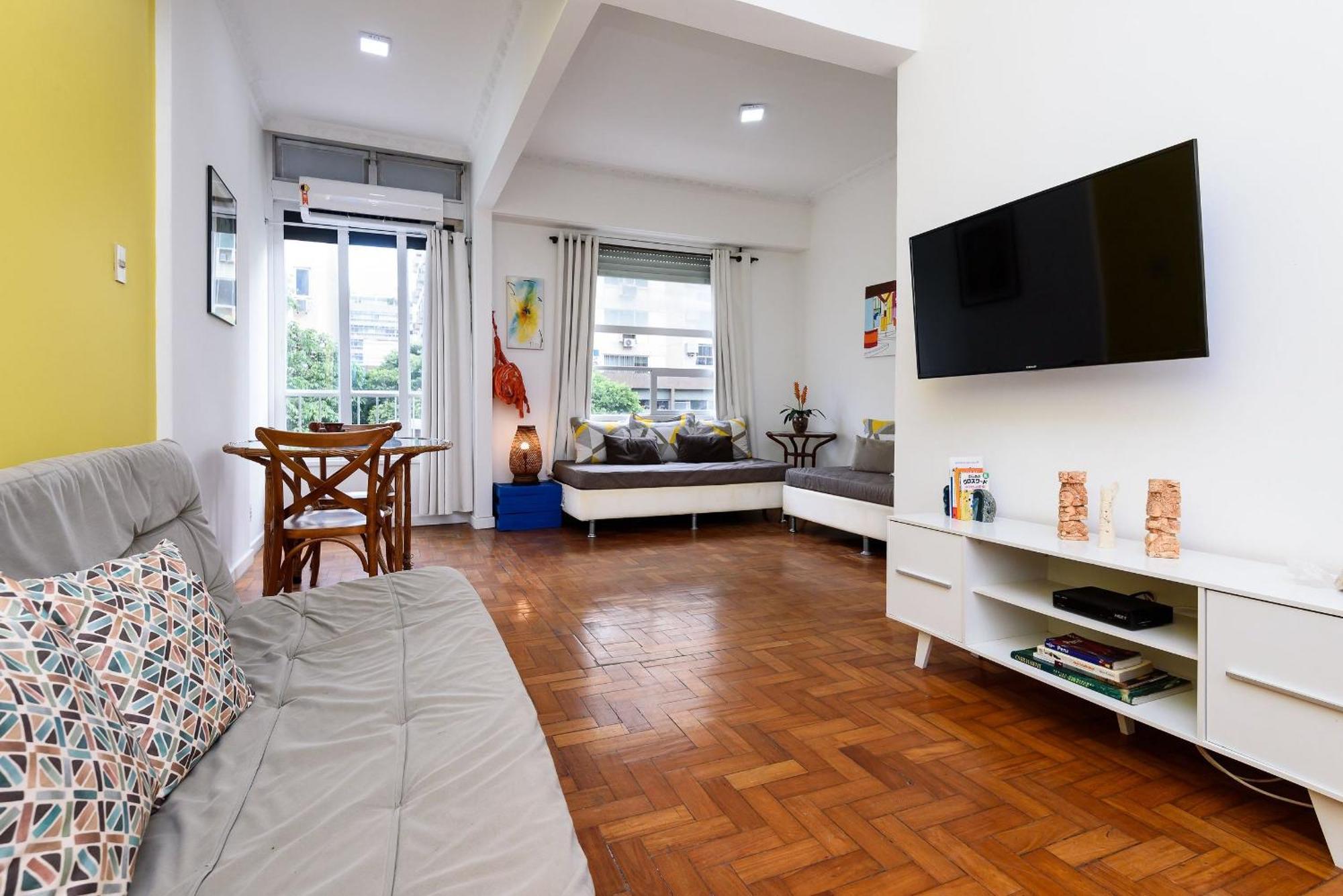 Omar Do Rio - Vp318/404: Qto E Sala., Smart Tv, Internet 250mbps, A 300m Da De Ipanema E A 110m Do Metrô Nossa Senhora Da Paz Rio de Janeiro