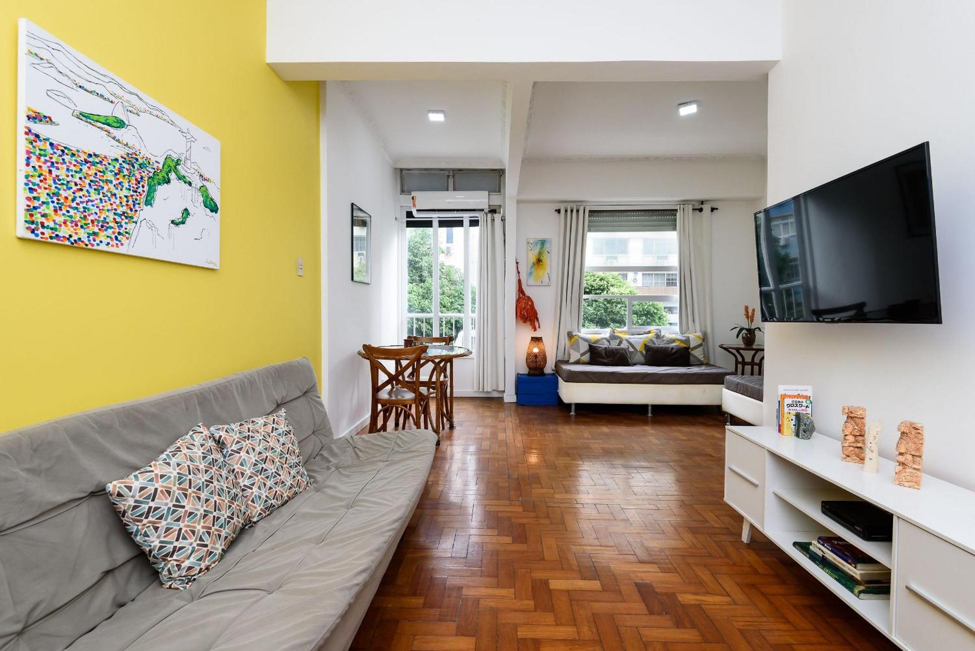 Omar Do Rio - Vp318/404: Qto E Sala., Smart Tv, Internet 250mbps, A 300m Da De Ipanema E A 110m Do Metrô Nossa Senhora Da Paz Apartamento *