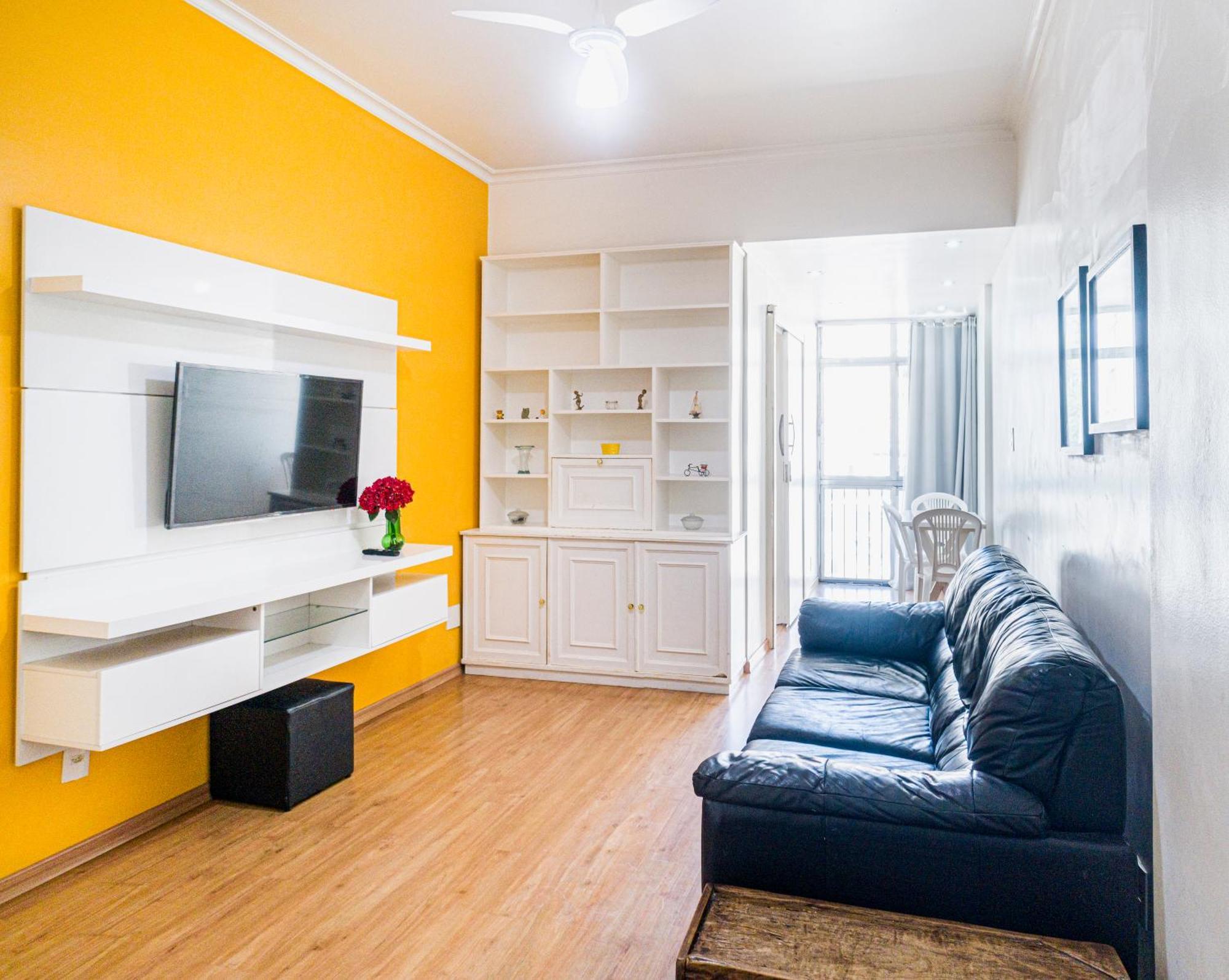 Completo Na De Copacabana 02 Quartos Com Vista Lateral Mar Em Andar Alto, Ar, Wifi , Netflix, Pauloangerami Rmvc18 * Rio de Janeiro