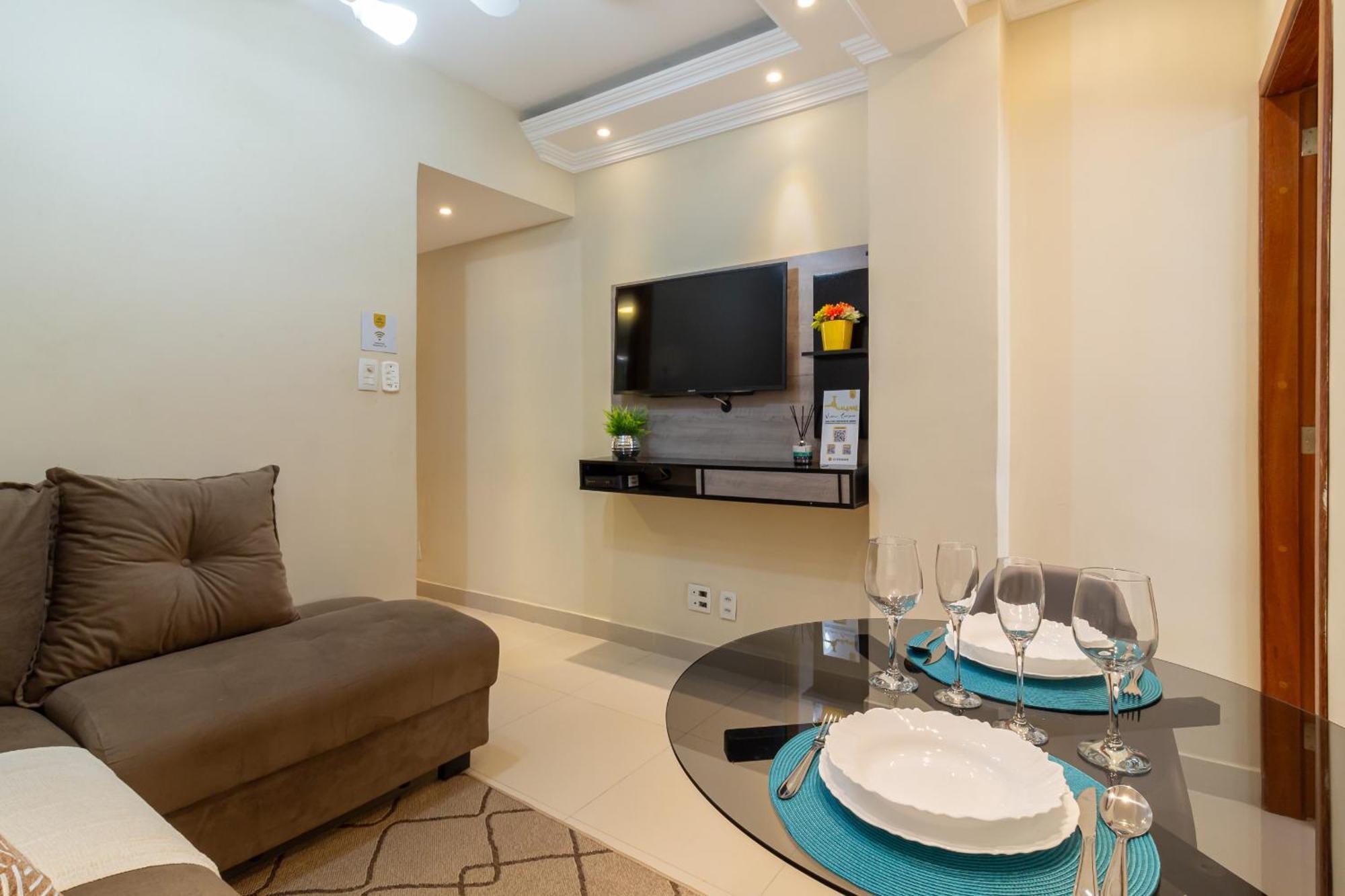 Acolhedor Em Copacabana A 7 Minutos Da - Fm211 Apartamento