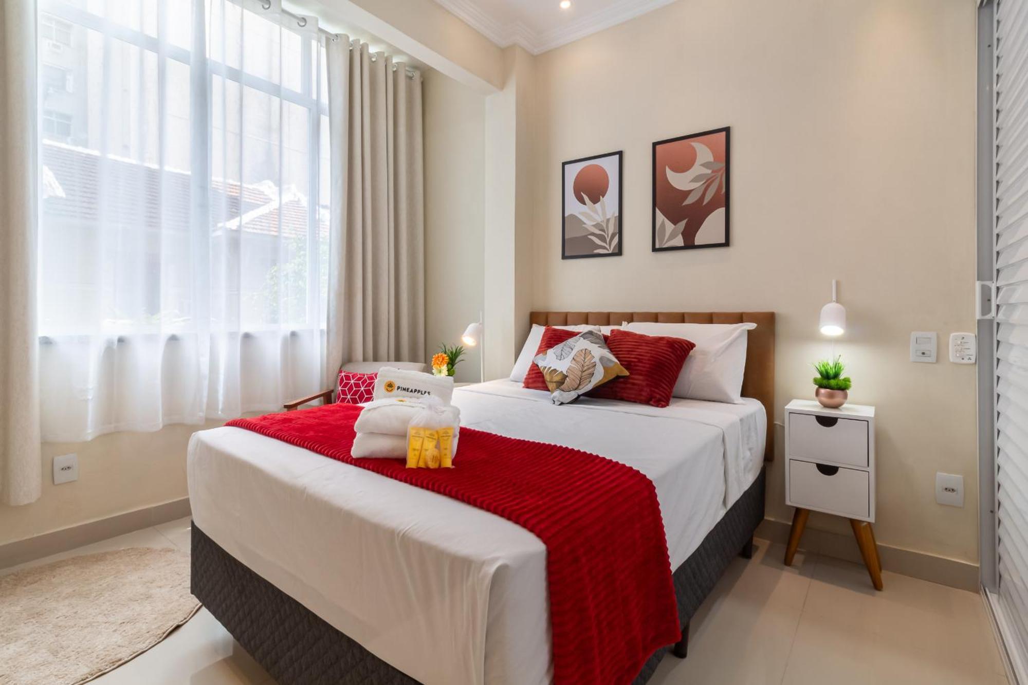 Apartamento Acolhedor Em Copacabana A 7 Minutos Da - Fm211