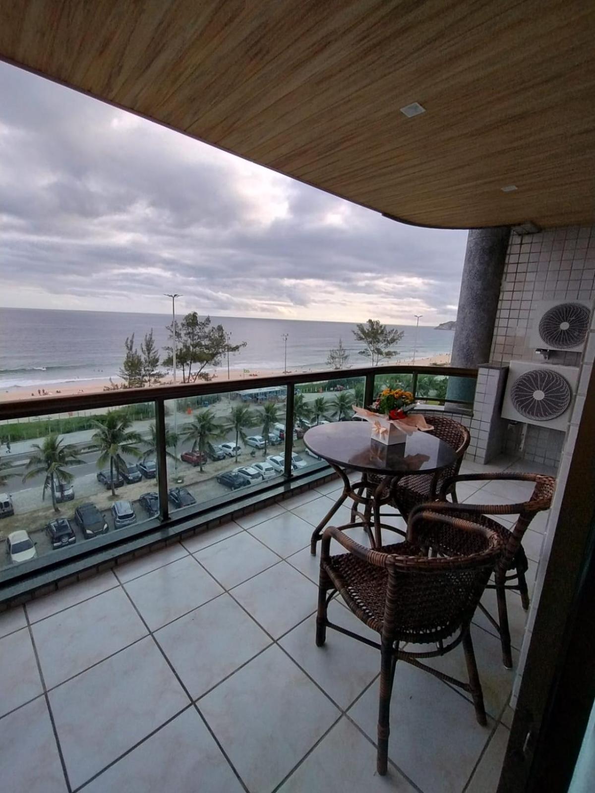 Mar E Serenidade Apto Frente Mar Do Recreio Apartamento *