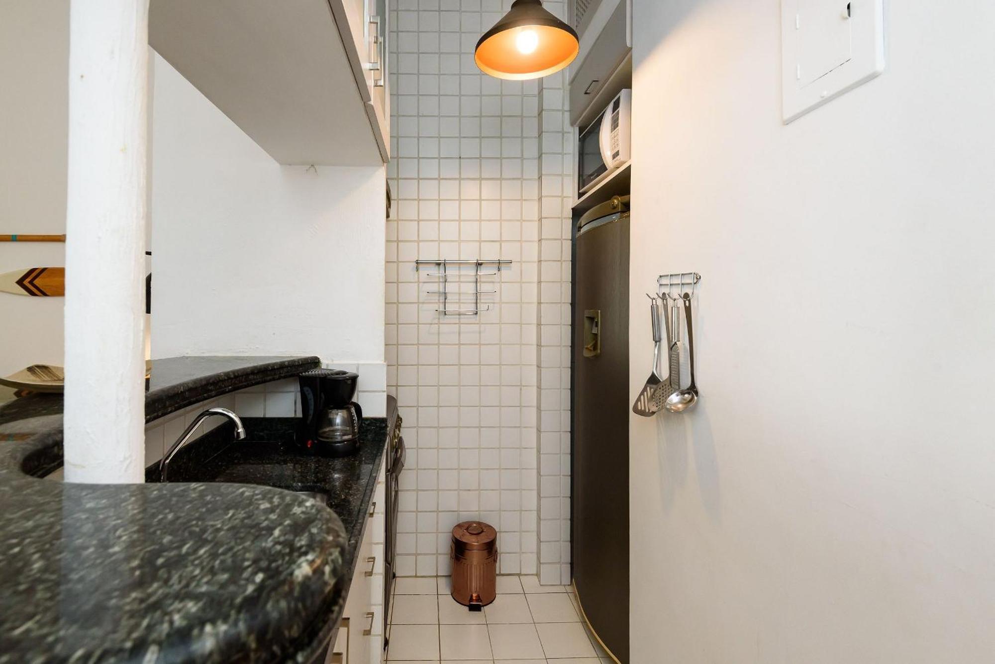 Apartamento Omar Do Rio - Bi 1005 Moderno, Internet 500mbps, Workstation, Chromecast, Na Localização De Copacabana, Próximo Ao Baixo Copa, 03 Minutos Andando Da De Copacabana E Do Metrô Cantagalo Rio de Janeiro