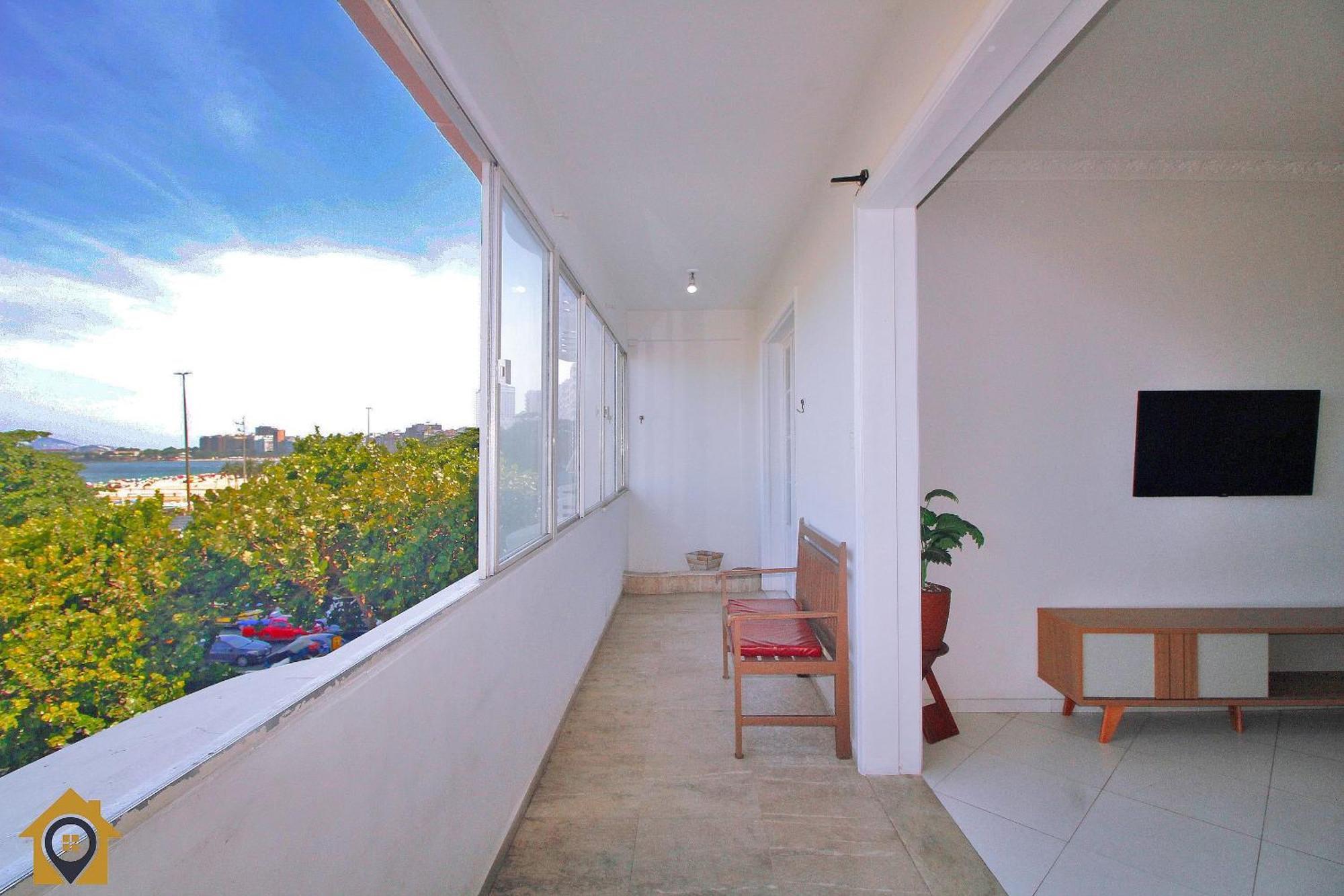 Com Vista Espetacular P/ 9 Pessoas, Frente Mar, Proximo Ao Metro. Apartamento