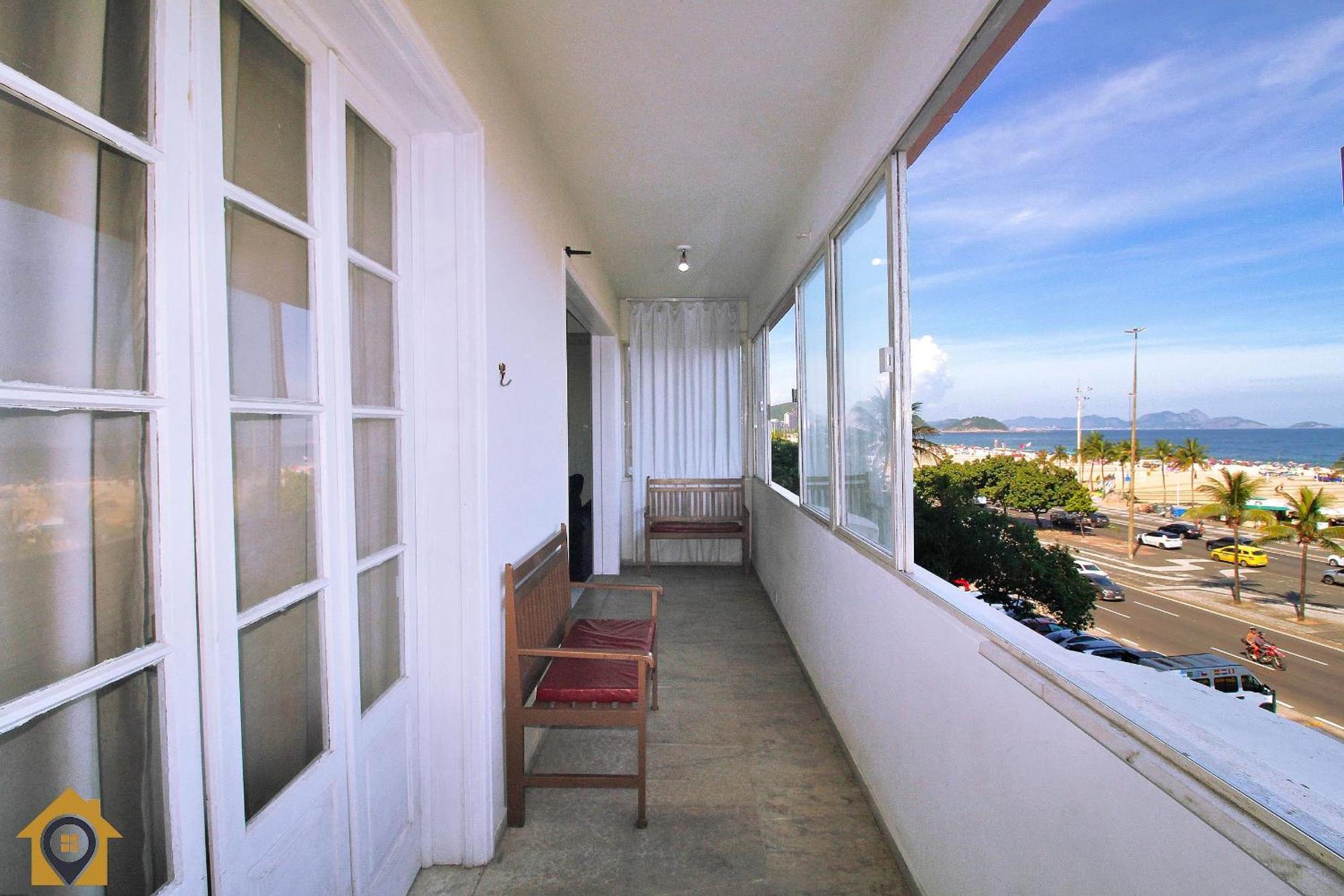 Com Vista Espetacular P/ 9 Pessoas, Frente Mar, Proximo Ao Metro. Apartamento *