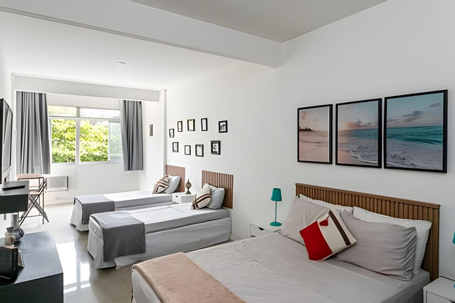 Apartamento Solar De Copacabana Vista Mar *