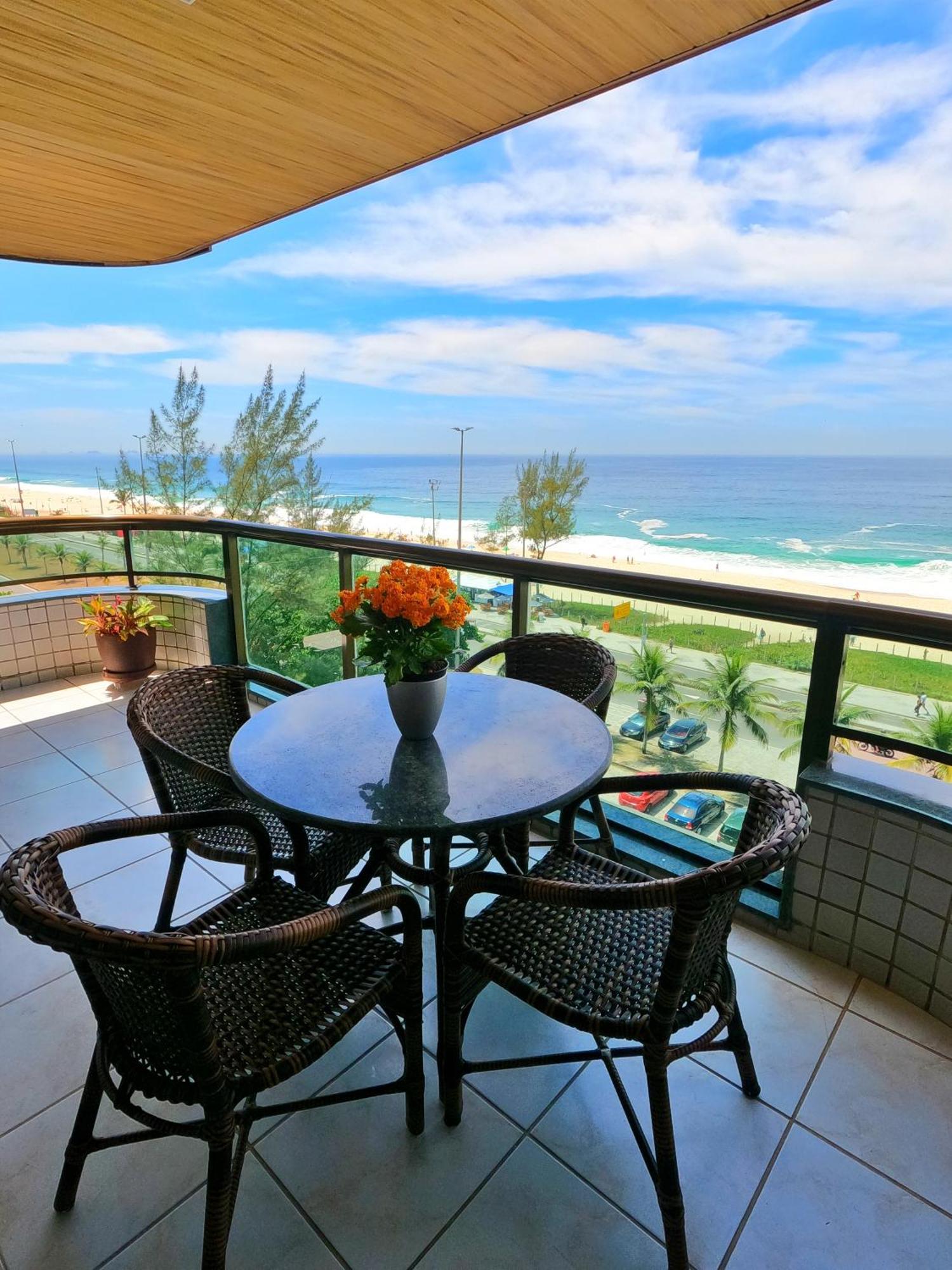 Mar E Serenidade Apto Frente Mar Do Recreio Apartamento *