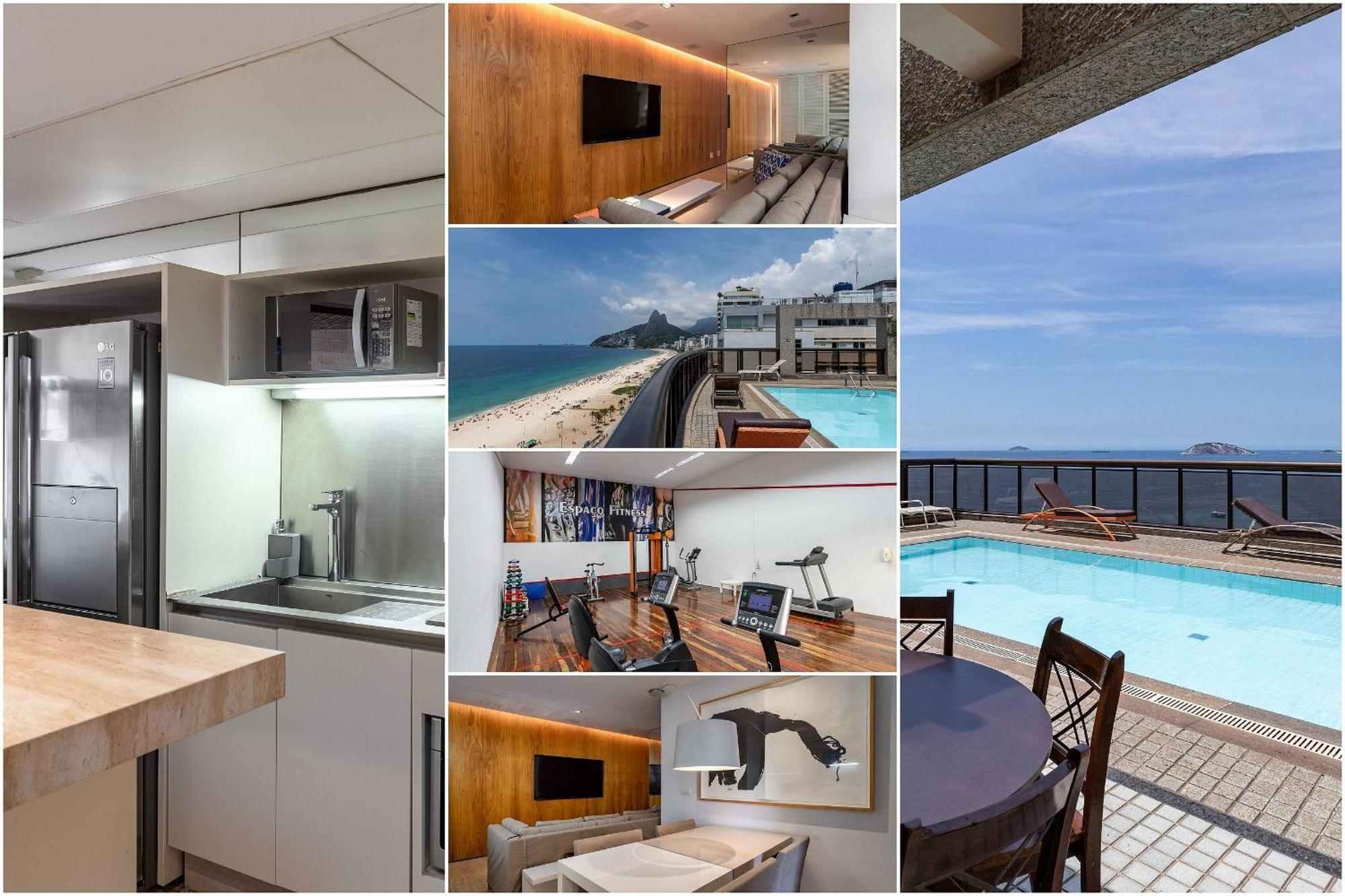Moderno Em Prédio à Beira-mar Na De Ipanema Rio de Janeiro