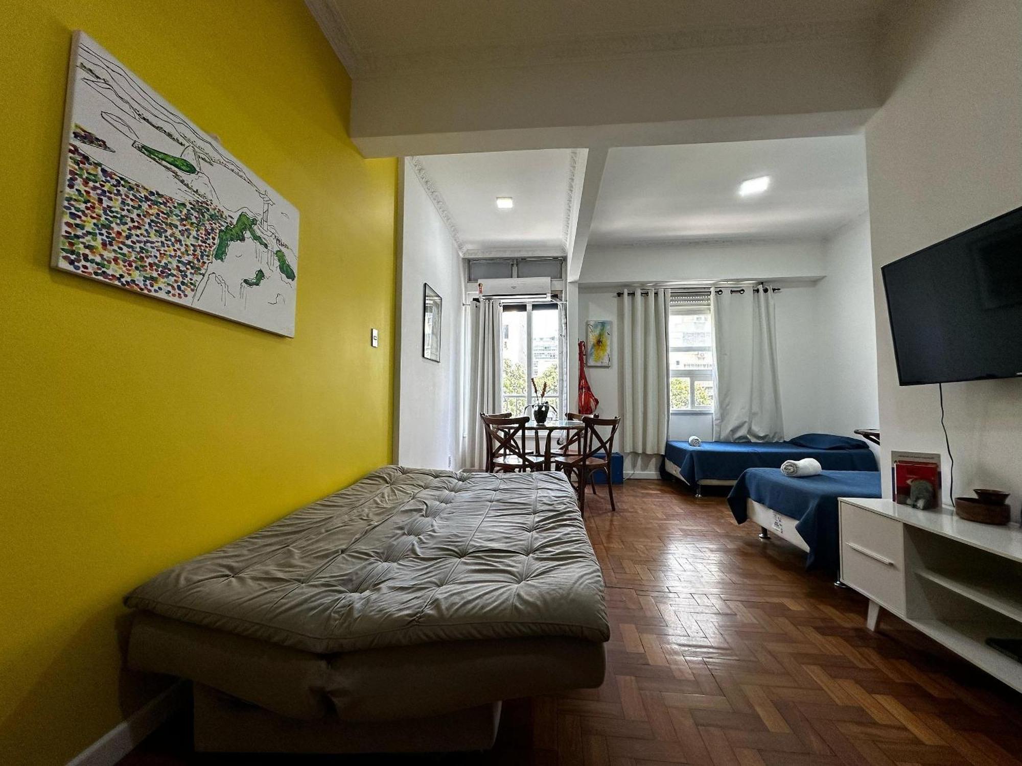 Omar Do Rio - Vp318/404: Qto E Sala., Smart Tv, Internet 250mbps, A 300m Da De Ipanema E A 110m Do Metrô Nossa Senhora Da Paz Rio de Janeiro