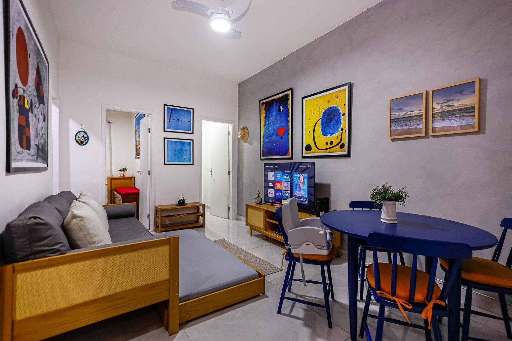 Apartamento Copa 2 - 200m Da - Wi-fi Gratis - Posto 4 *
