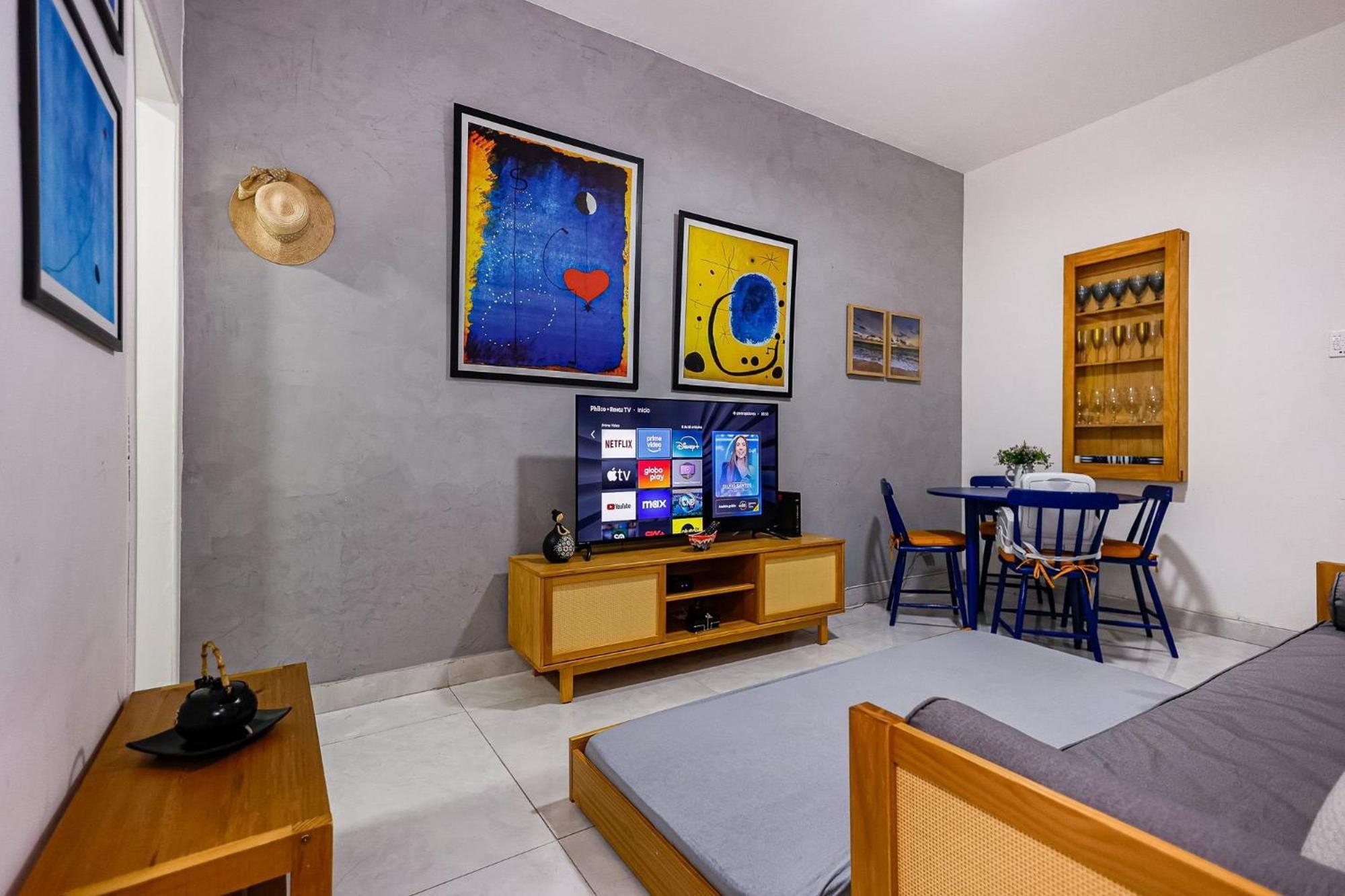 Apartamento Copa 2 - 200m Da - Wi-fi Gratis - Posto 4 Rio de Janeiro