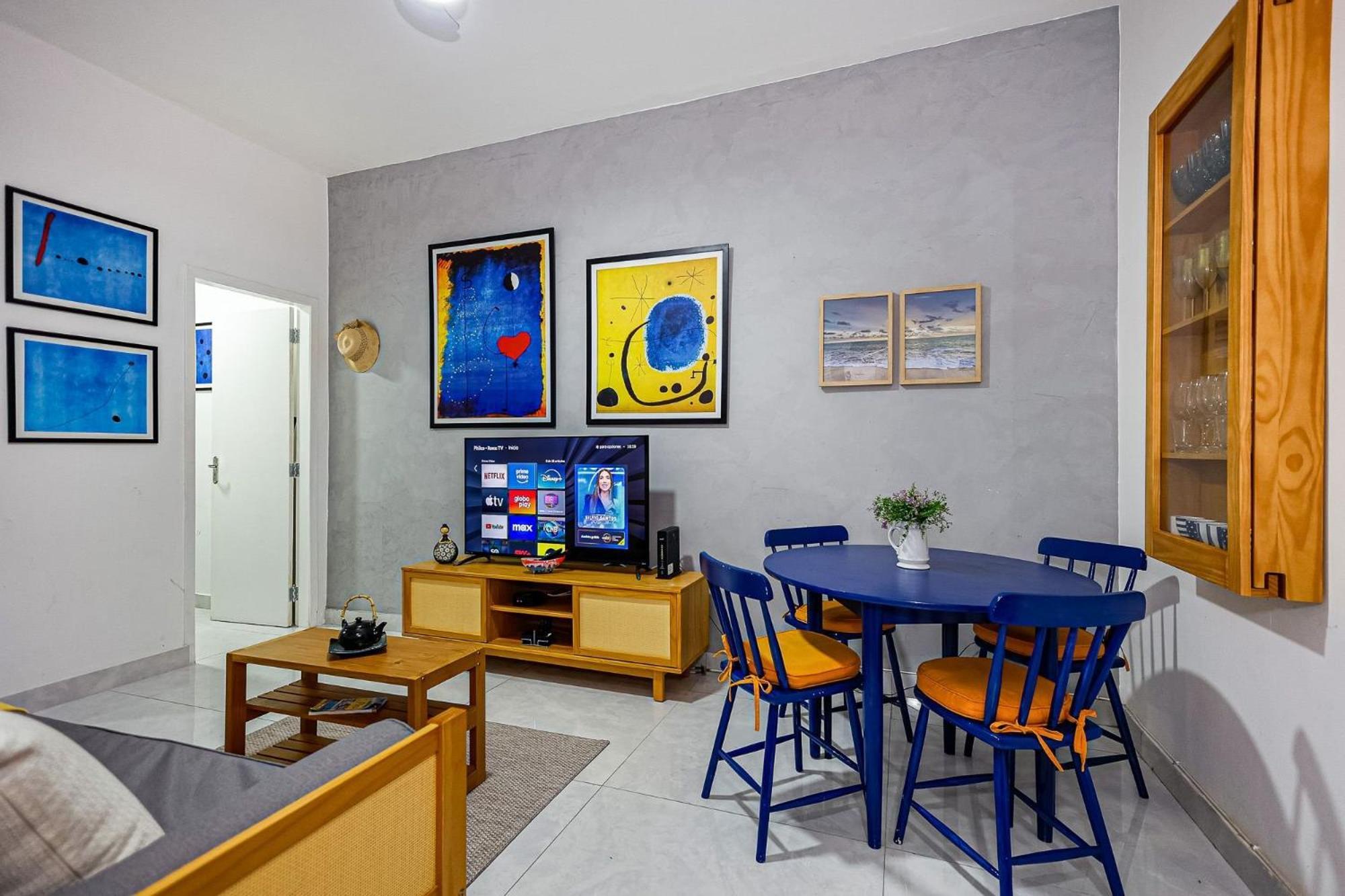Copa 2 - 200m Da - Wi-fi Gratis - Posto 4 Apartamento Rio de Janeiro