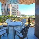 Acolhedor flat a beira-mar na Barra da Tijuca