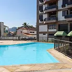 Acolhedor flat a beira-mar na Barra da Tijuca