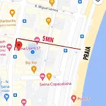 Lindo Apartamento Mobiliado, Uma Quadra Da Praia!