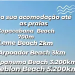Apartamento novo em Copacabana com diárias reduzidas