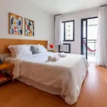 Curtaipanema: Flat Qd Praia C/Varanda Piscina Vaga