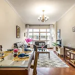 8Min Da Praia, Vaga Ampla Gratis, Recepcao 24H, Cozinha Completa, 5Min Do Metro E Espaco Home Office Com Wi-Fi Rapido - Copa901
