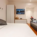 Loft Encantador Moderno Com Varanda Em Copacabana