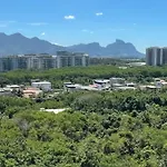 Via Premiere Apto Flat Varanda Vista Montanha Riocentro Eventos Barra Olimpica